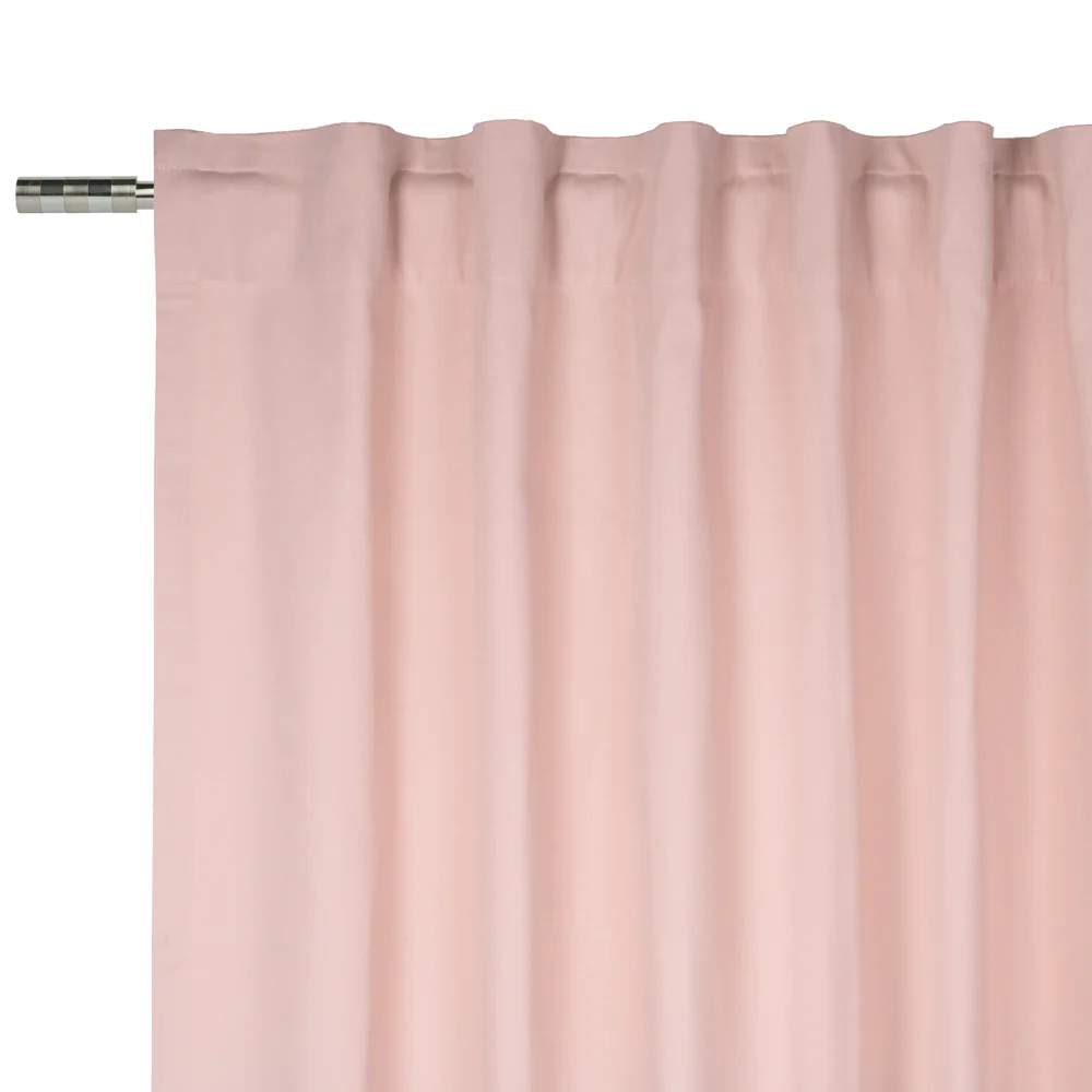 Hidden Tabs curtain panel - Lyons - Blush
