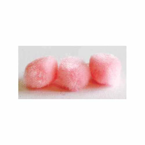 HOBBY Pompoms Pink - 5mm - 40 pcs