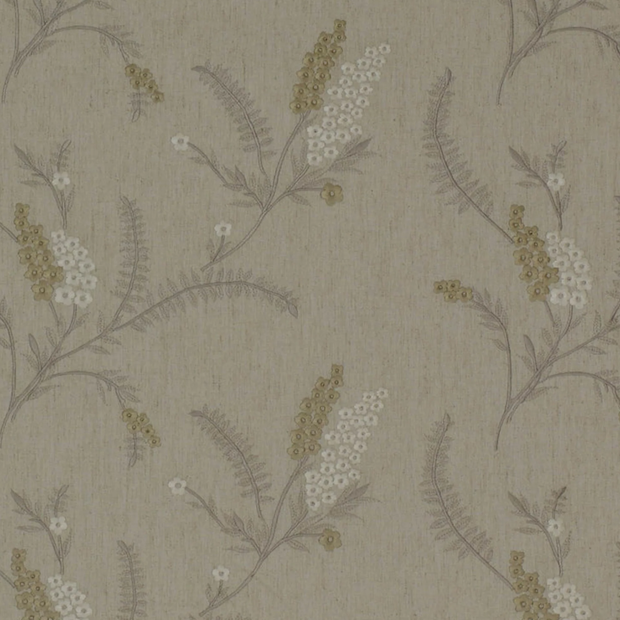 Home Decor Embroidery Fabric - Hawthorne Collection - Bloomfield - Beige