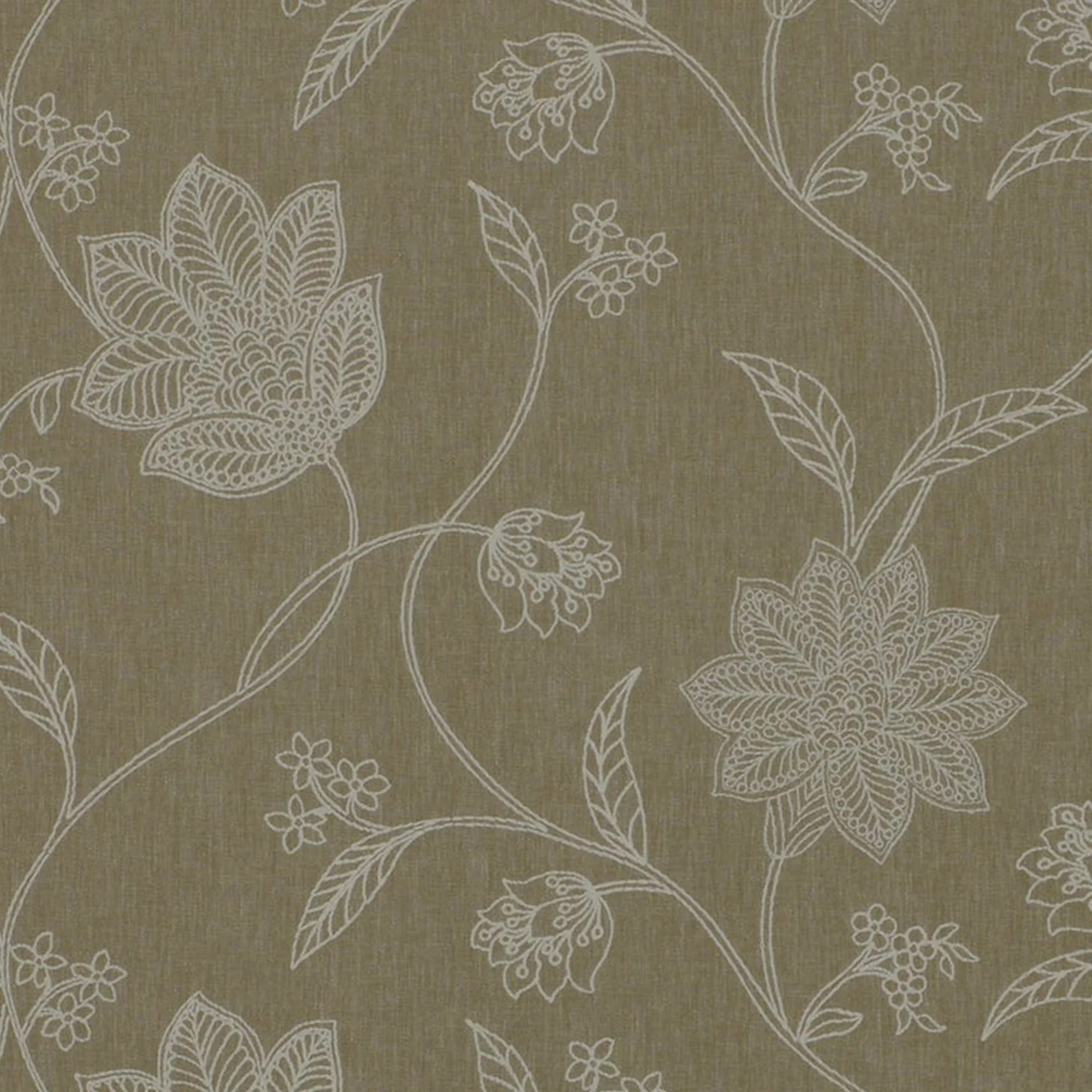 Home Decor Embroidery Fabric - Hawthorne Collection - Maitland - Beige