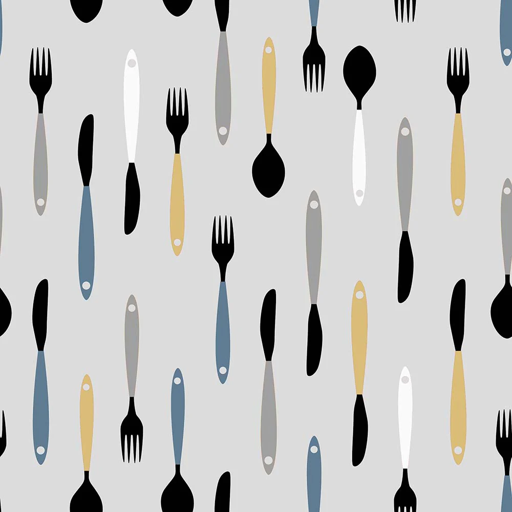 Home Decor Fabric - The Essentials - Fork Grey