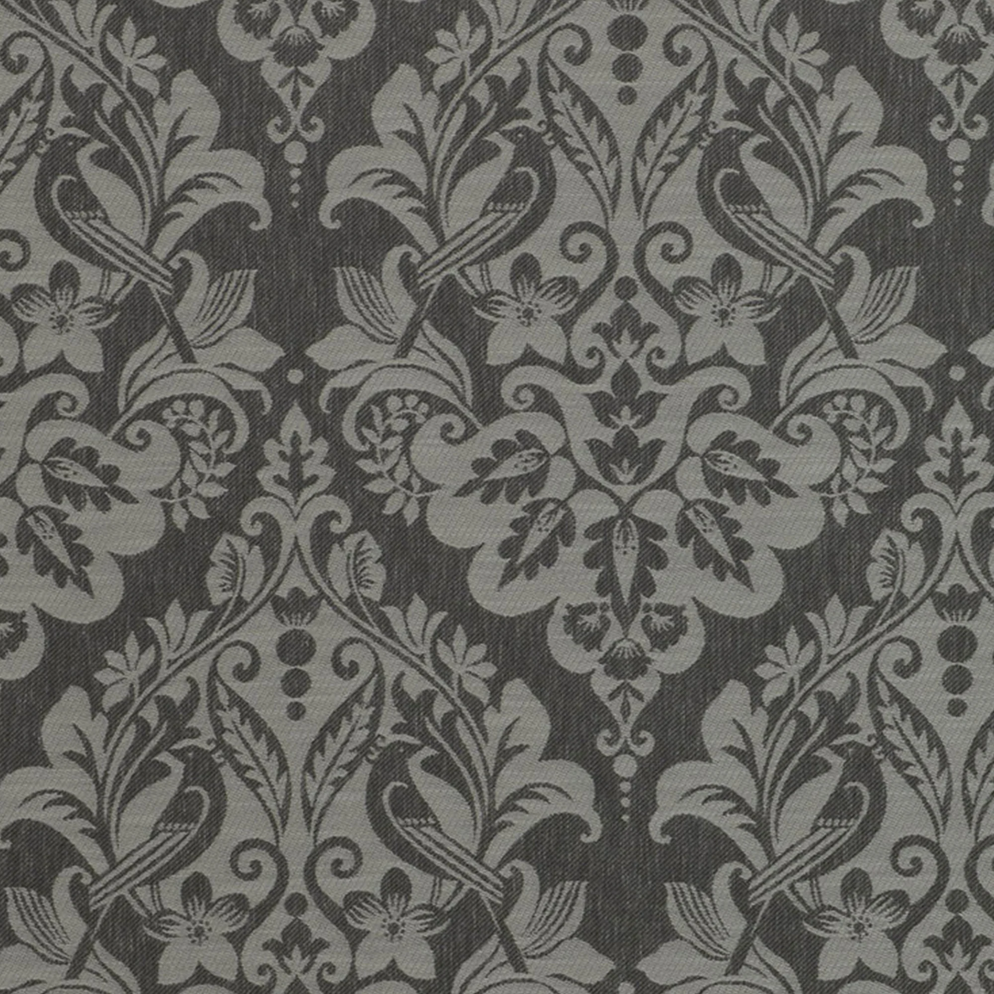 Home Decor Jacquard Fabric - Hawthorne Collection - Hillside - Grey