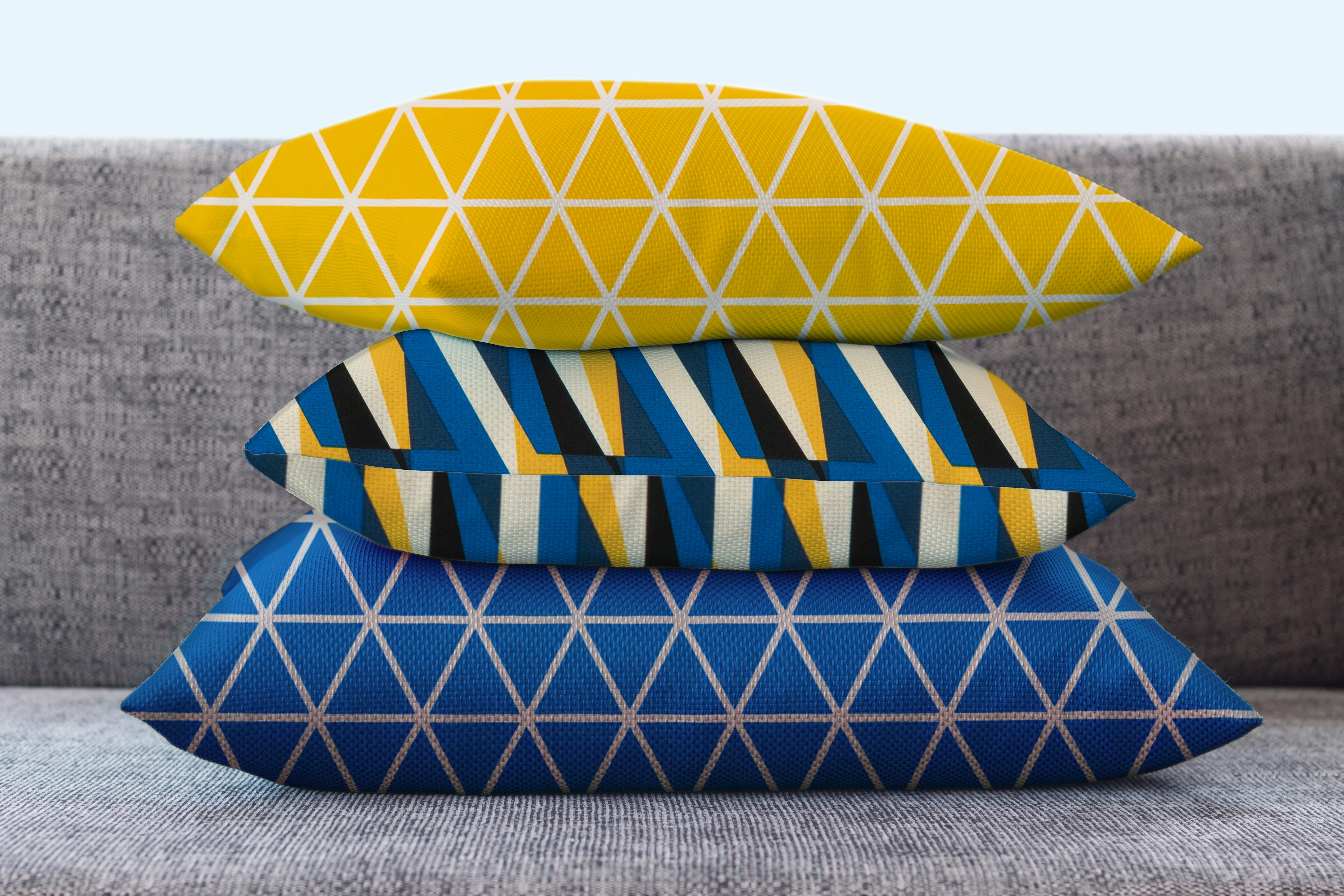 Outdoor Decor Fabric - Al Fresco - Milan II - Blue - Image 2