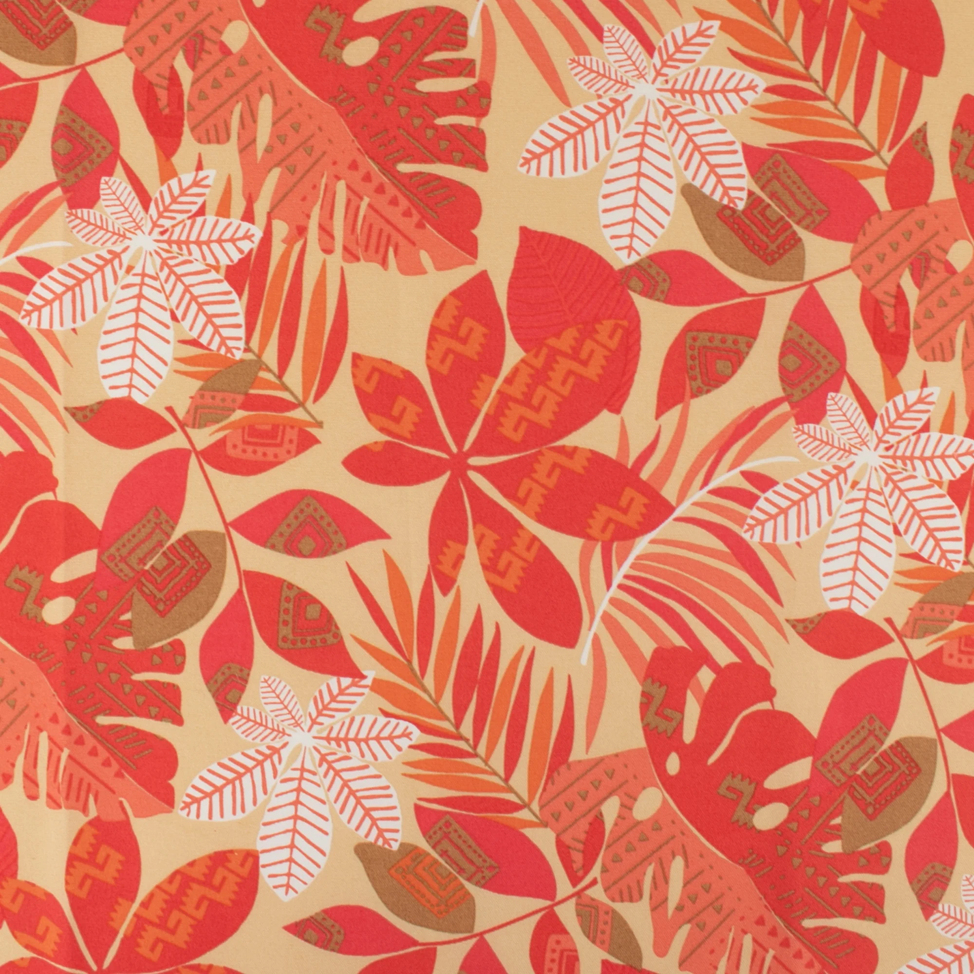 Outdoor Decor Fabric - Bombay - Kaia - Red