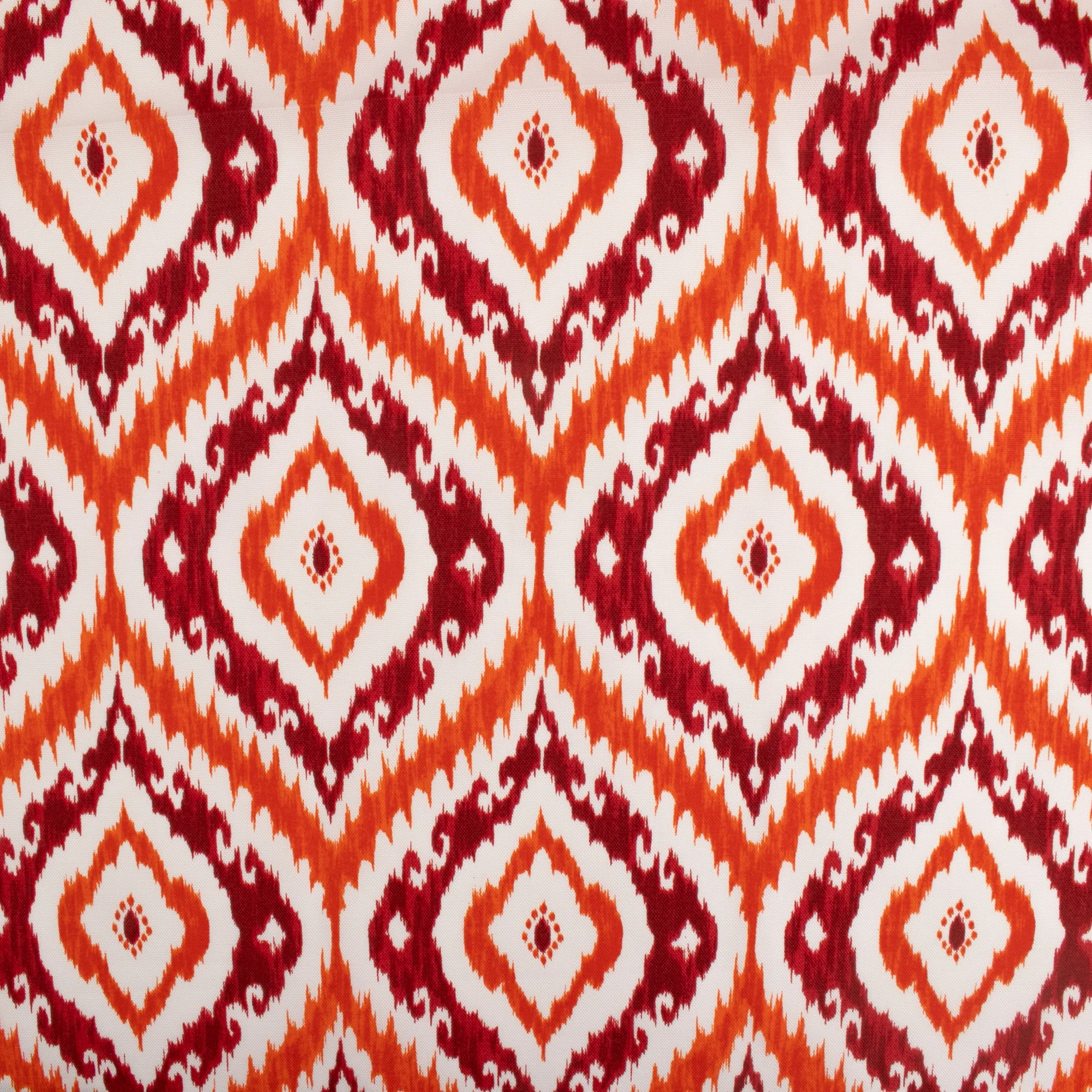 Outdoor Decor Fabric - Bombay - Taj - Scarlet