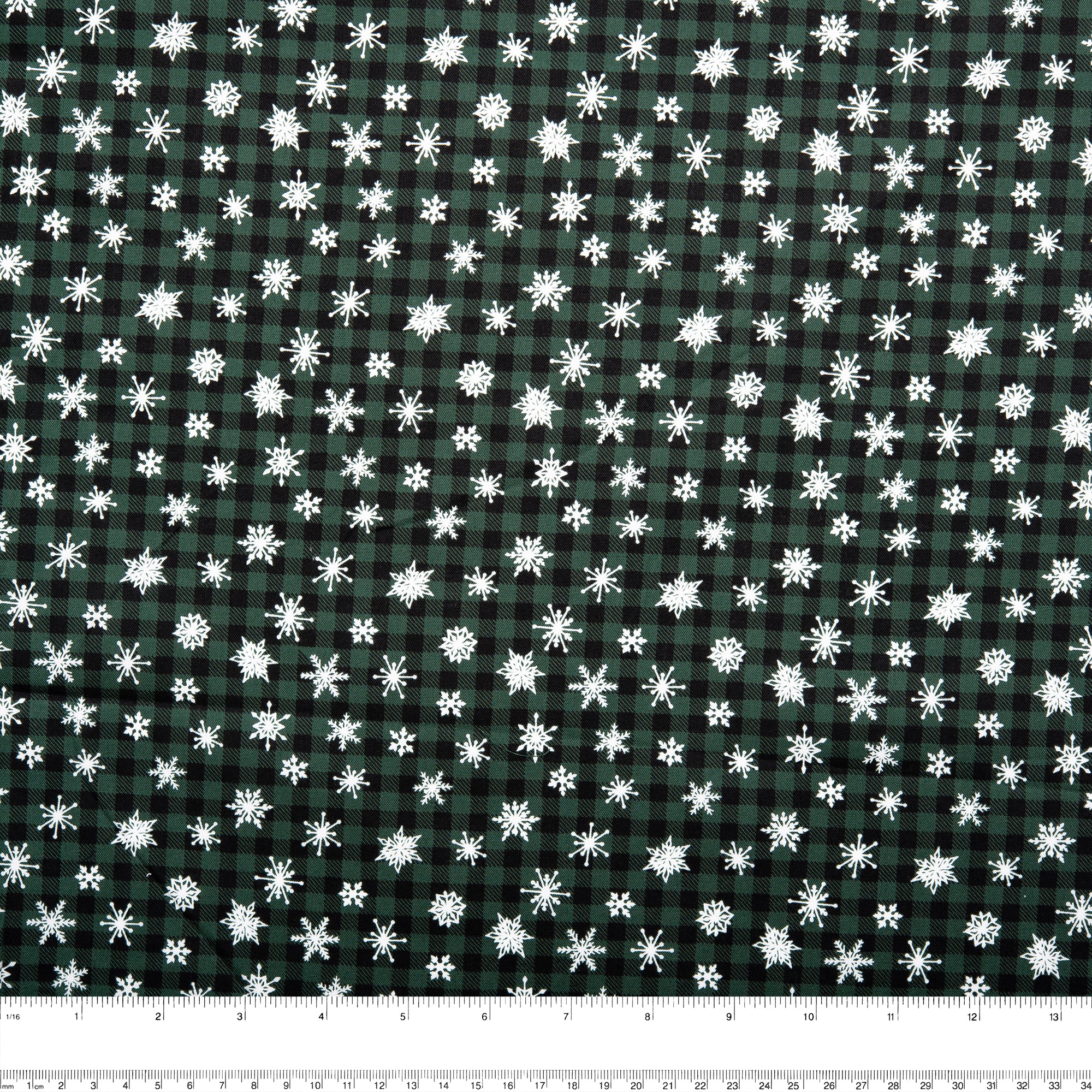 Home For The Holidays - Plaids / Snowflake - Green - Image 4