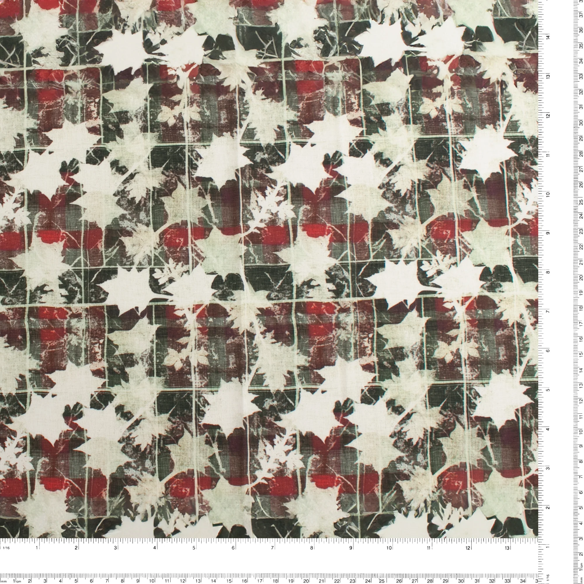 HOMESTEAD HOLIDAYS Digital Printed Cotton - HOMESTEAD HOLIDAYS - 003 - Black & Red - Image 3