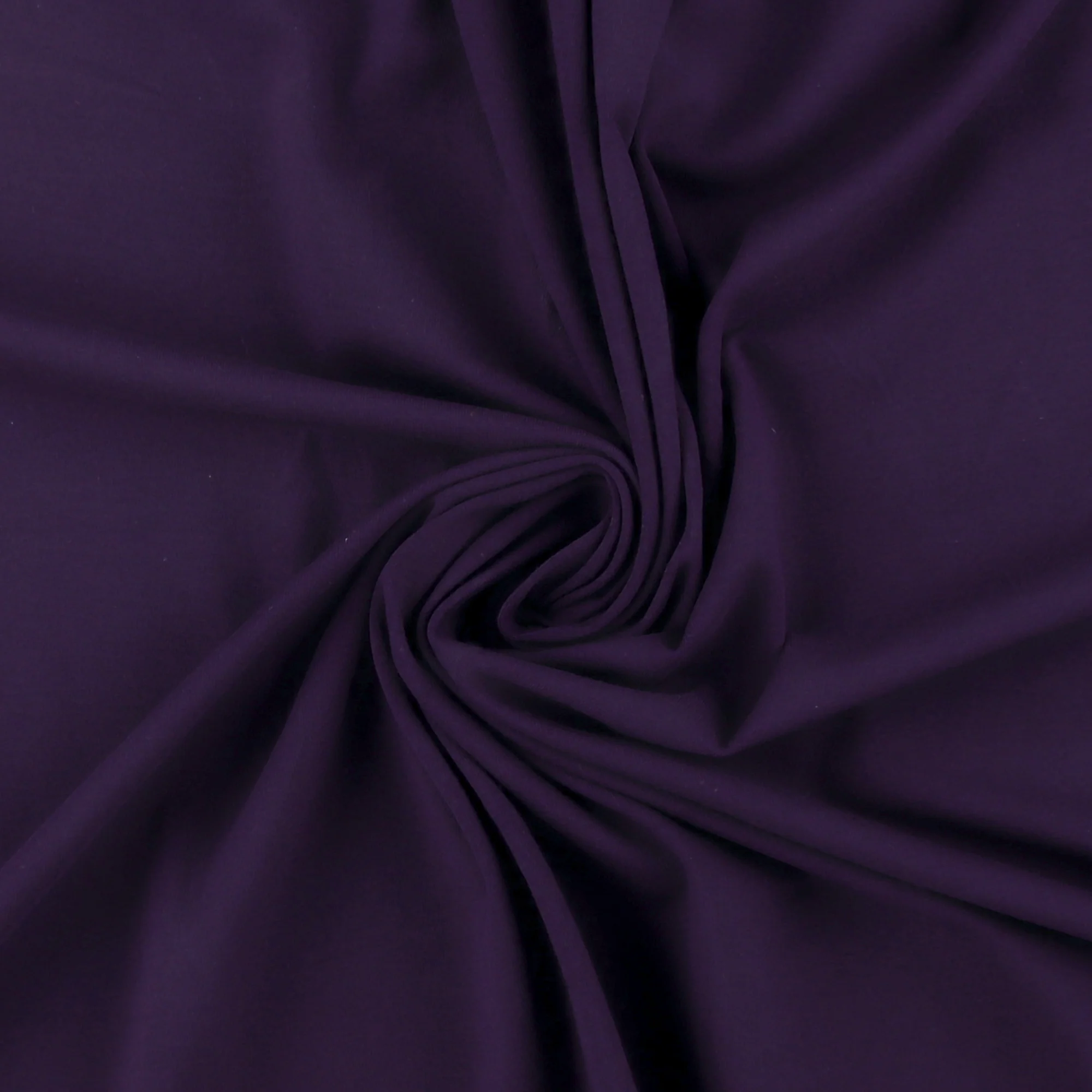 IMA-GINE Cotton Spandex Solid - Eggplant - Image 2