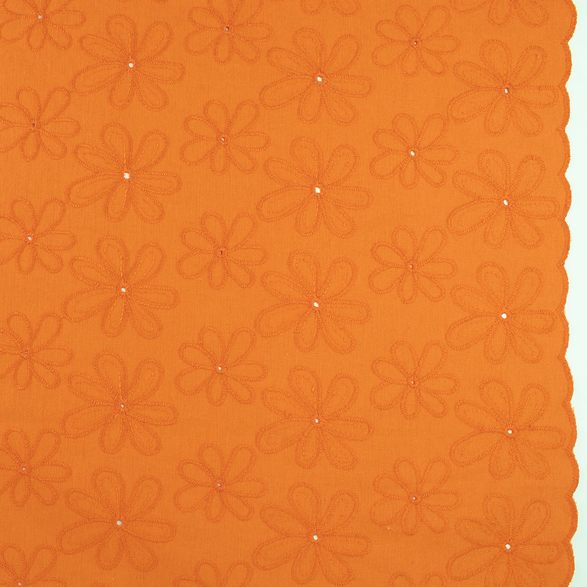IN BLOOM Embroidery - 001 - Tangerine