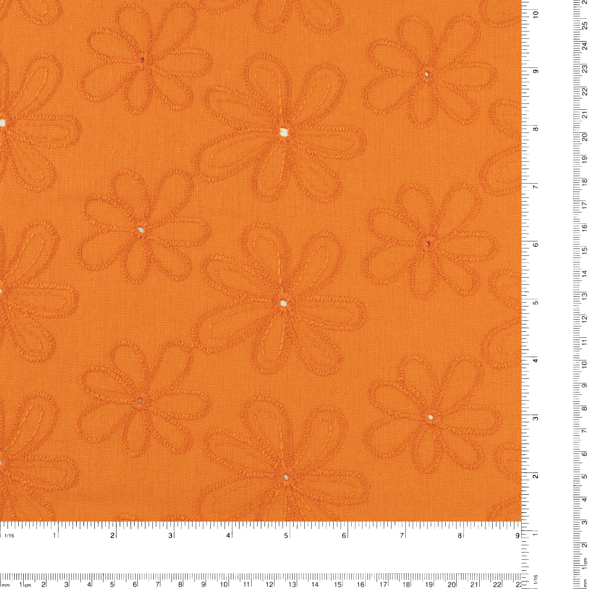 IN BLOOM Embroidery - 001 - Tangerine - Image 3