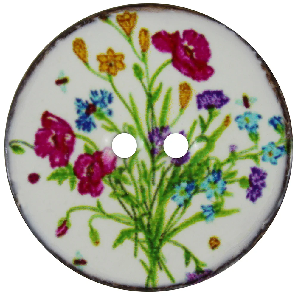 INSPIRE 2 Hole Button - Coconut - 34mm (1⅜″) - 2pc