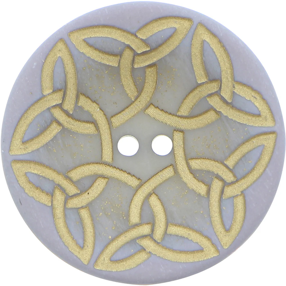 INSPIRE 2 Hole Button - 28mm (1⅛″) - Polyester -3 pcs