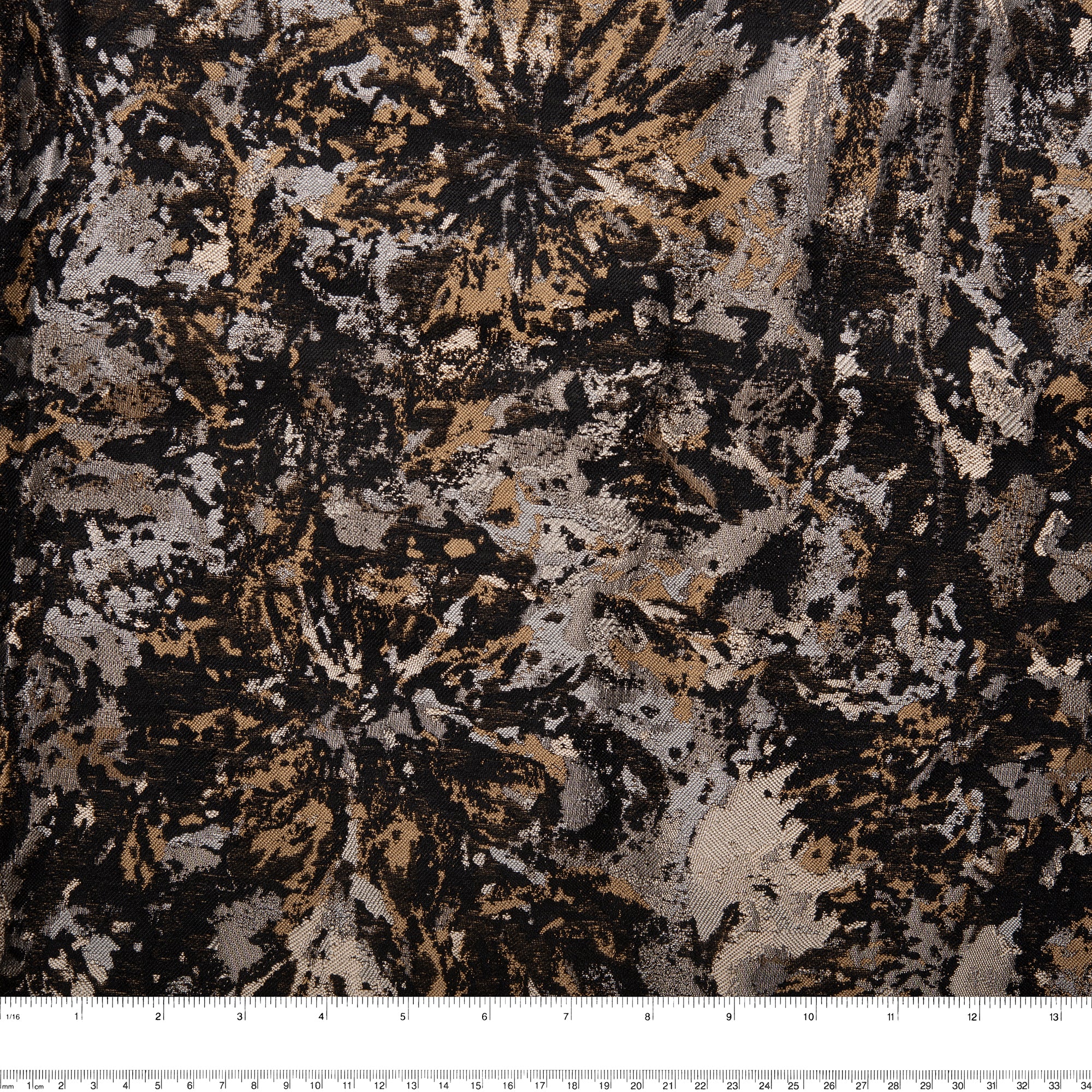 Telio Jacquard - CHIC - Abstract flower - Gold - Image 3