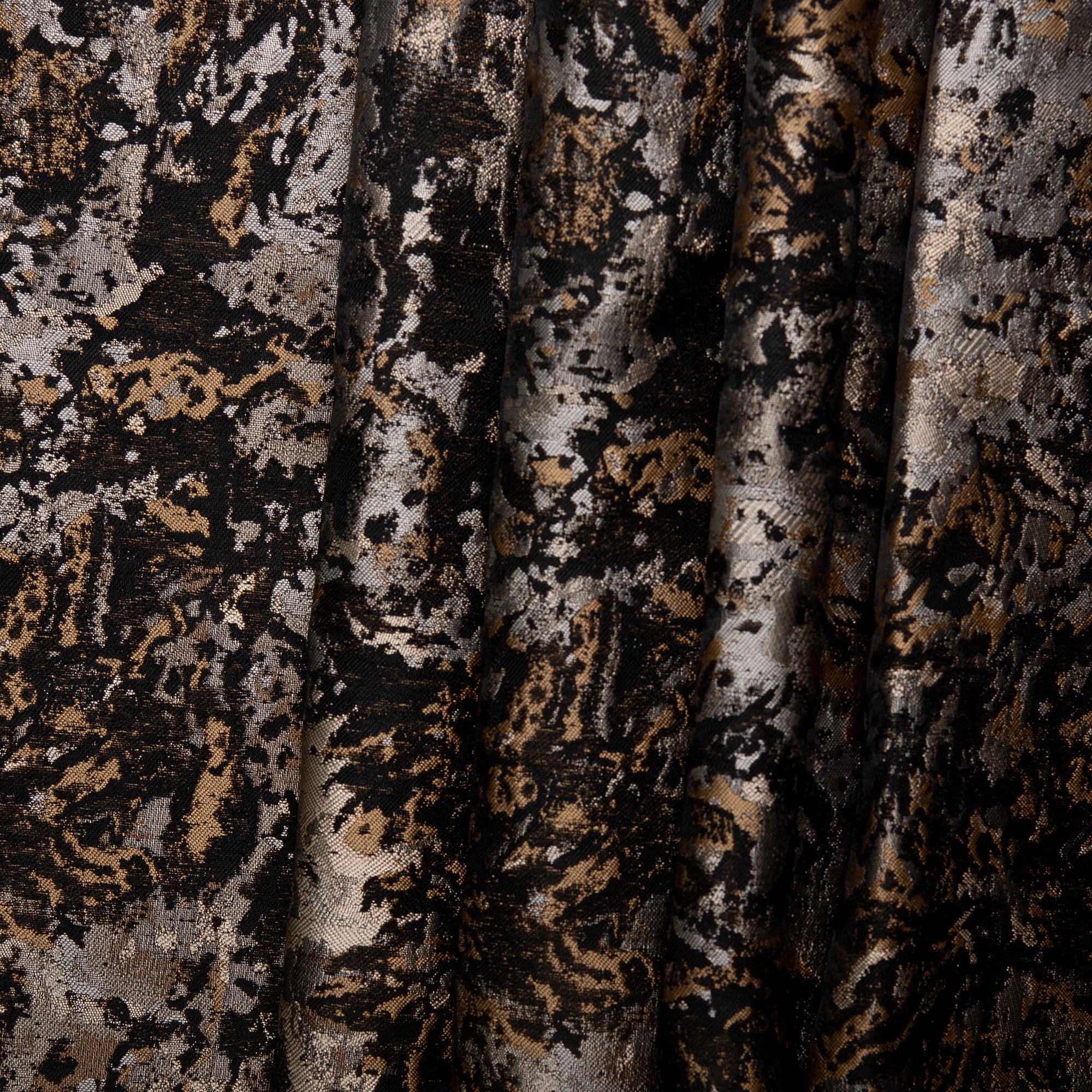 Telio Jacquard - CHIC - Abstract flower - Gold - Image 4