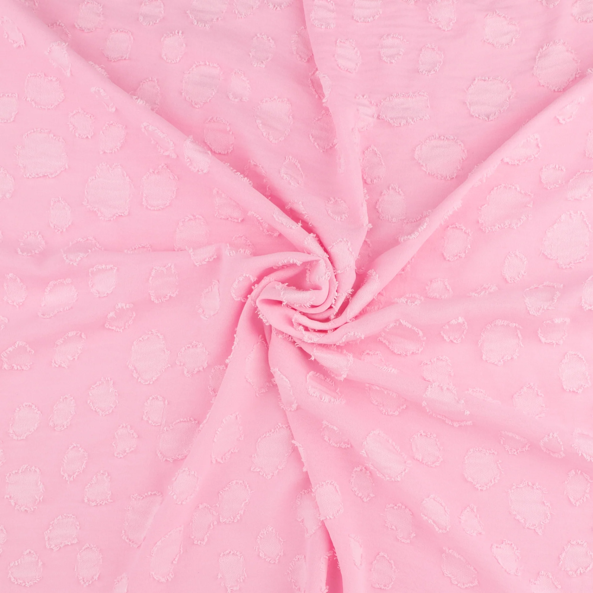 Jacquard Polyester - SWEET BUBBLE - 002 - Pink - Image 2