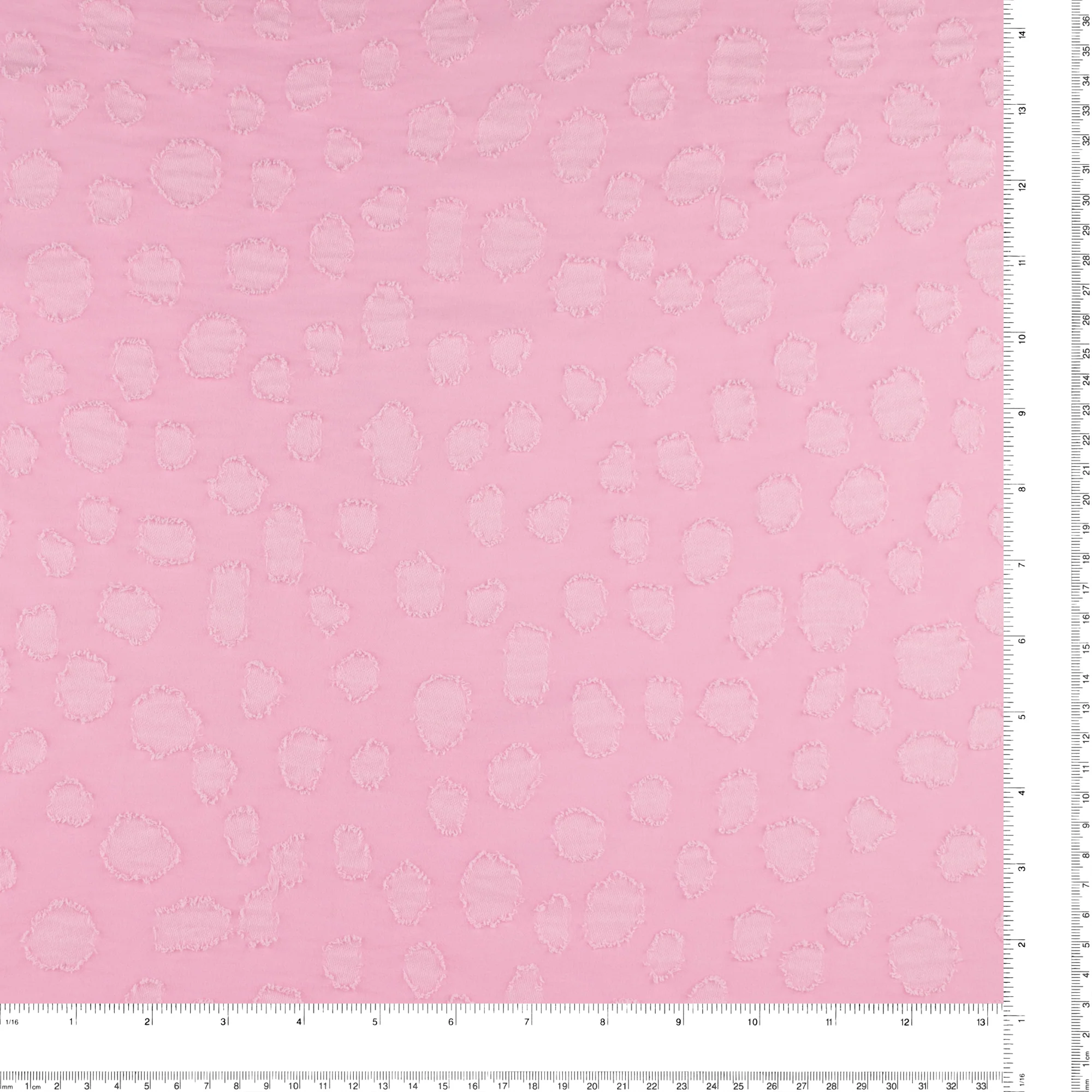 Jacquard Polyester - SWEET BUBBLE - 002 - Pink - Image 3