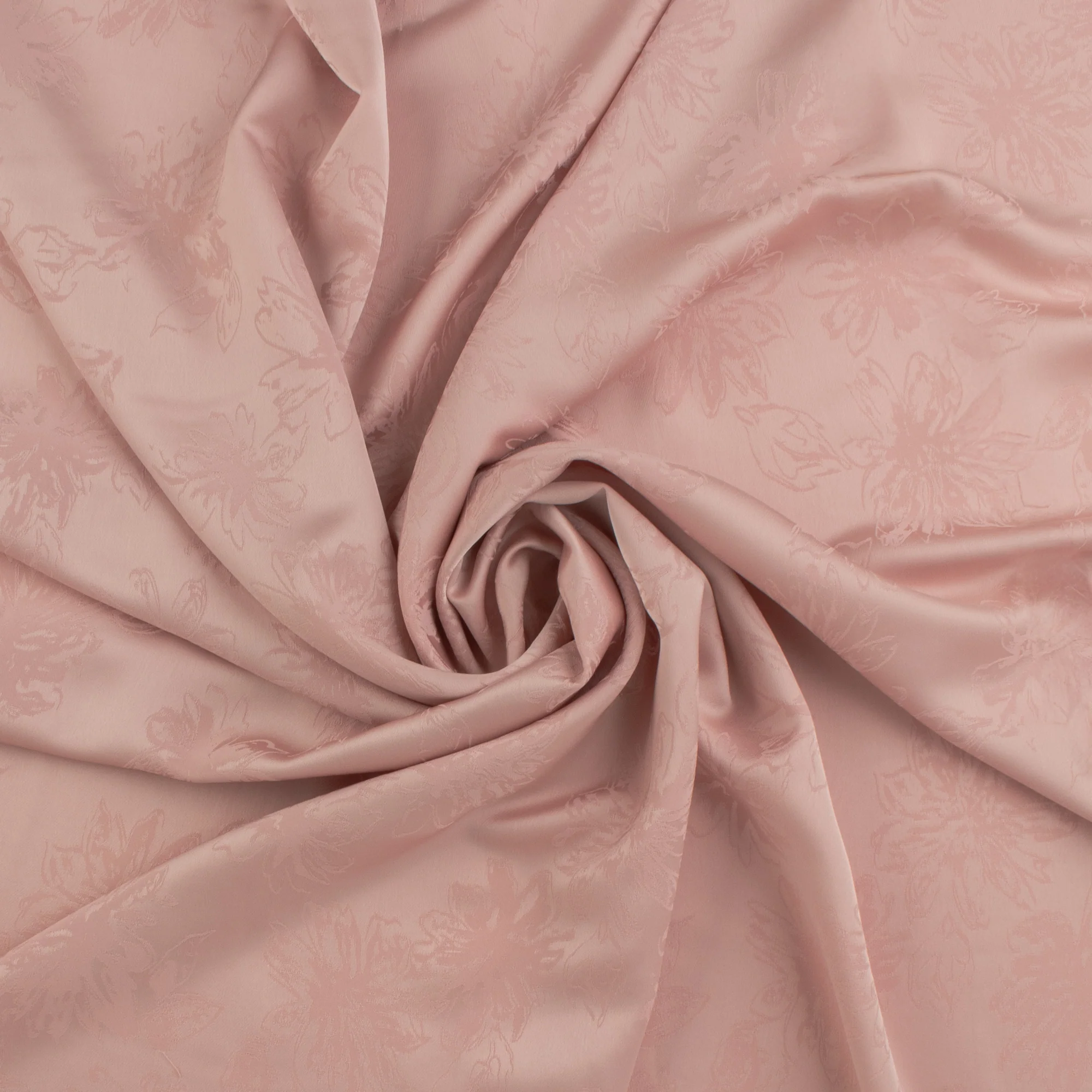 Jaquard flowers - LAURA - Blush - Image 2