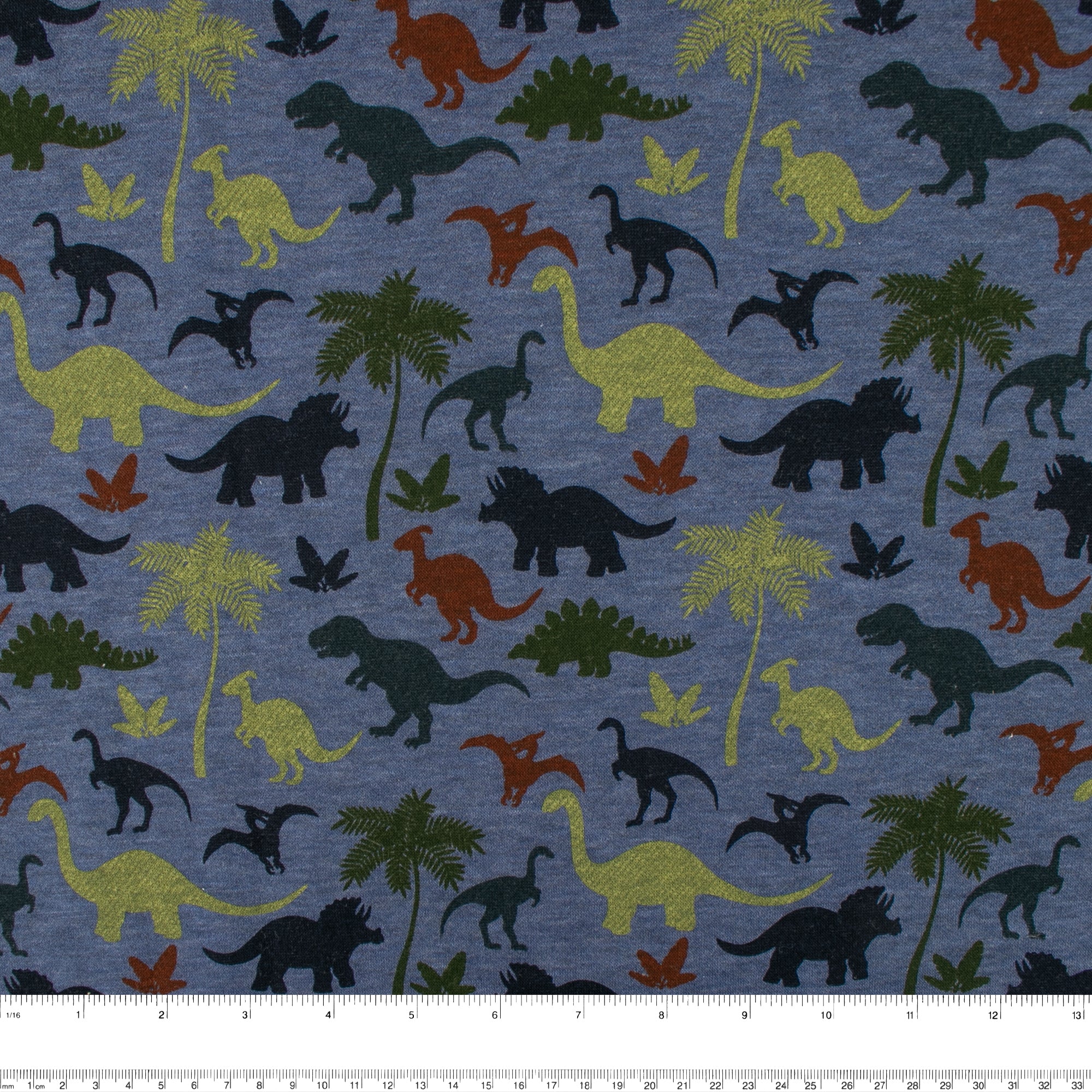 Jogging fleece - JULIA - Dinosaur - Blue - Image 3