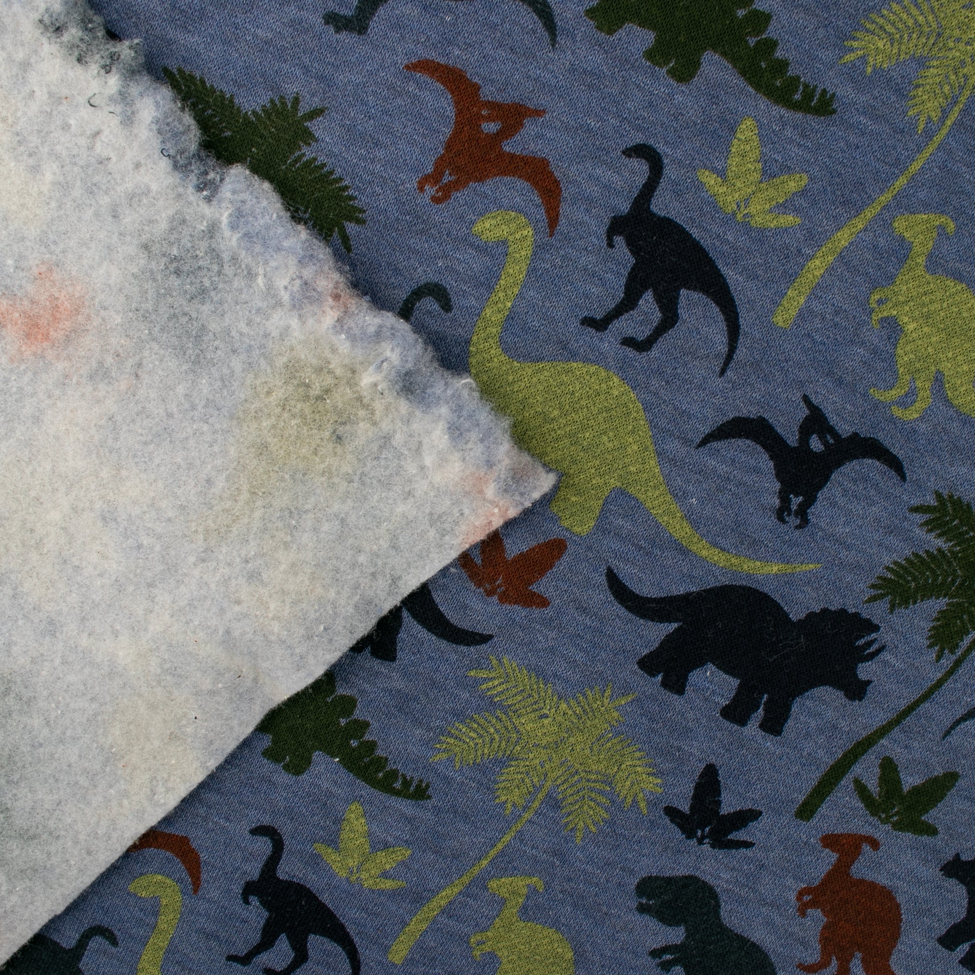Jogging fleece - JULIA - Dinosaur - Blue - Image 4