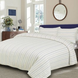 Josh - 3 pc Duvet cover - Blue