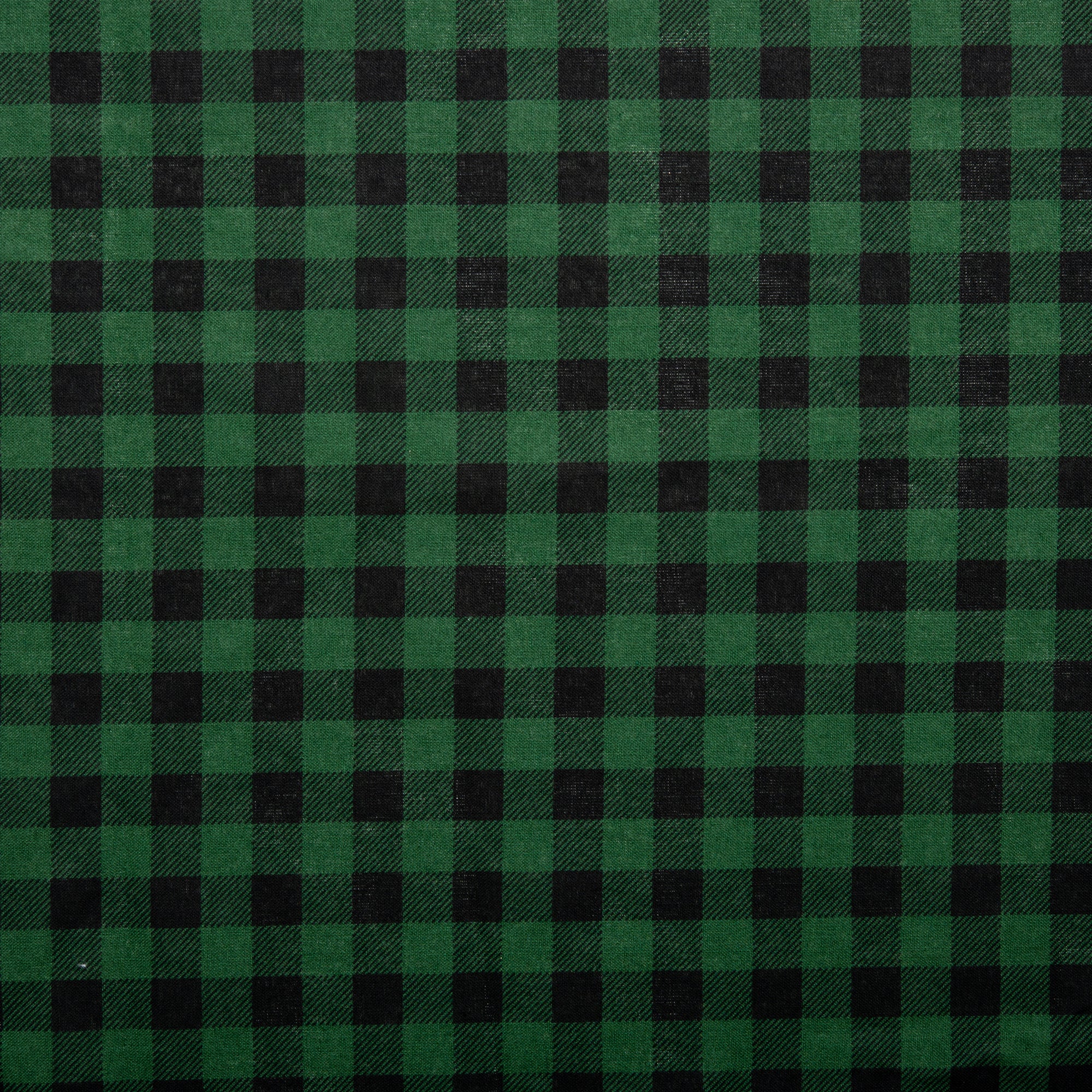 Just Basic 10 - Buffalo plaid 1/2'' - Green