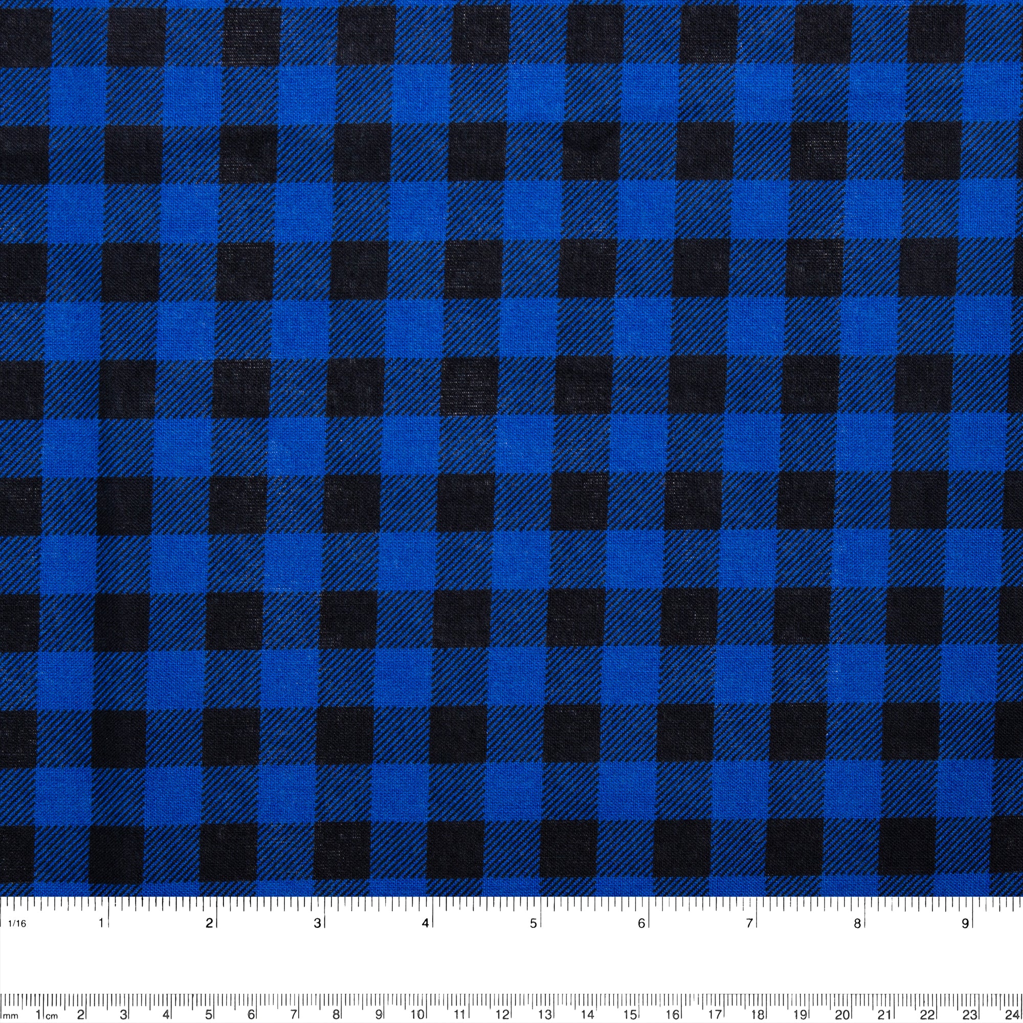 Just Basic 10 - Buffalo plaid 1/2'' - Royal - Image 2