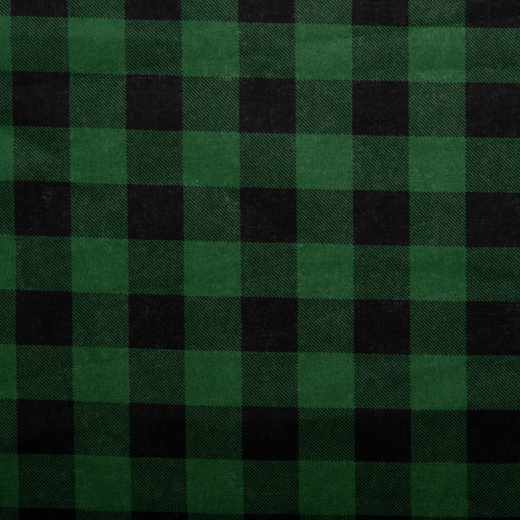 Just Basic 9 - Buffalo plaid 1'' - Green