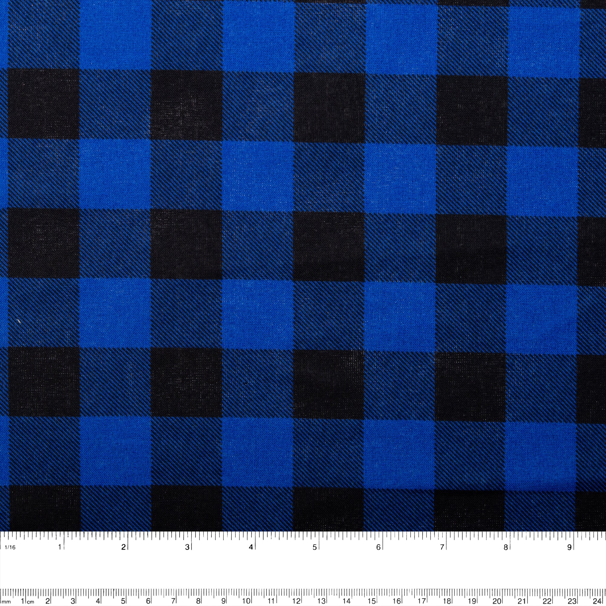 Just Basic 9 - Buffalo plaid 1'' - Royal - Image 2