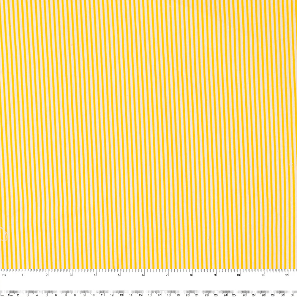 Just Basic - Fine Stripes - Yellow - Image 2