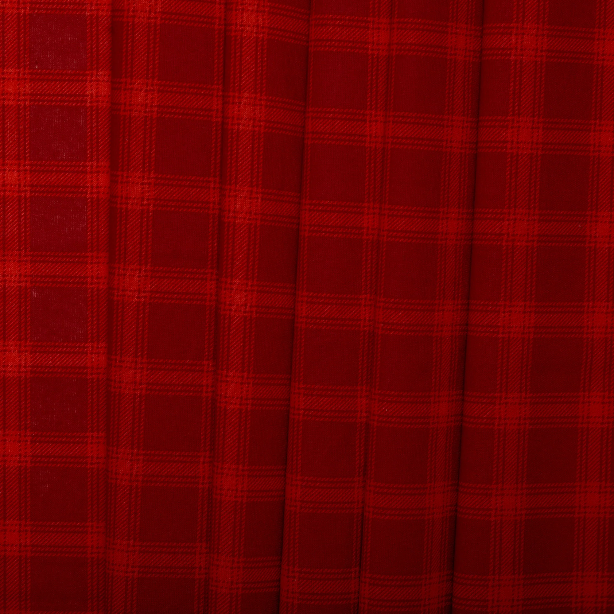 Just Basic Plaid - Carleton - Red - Image 4