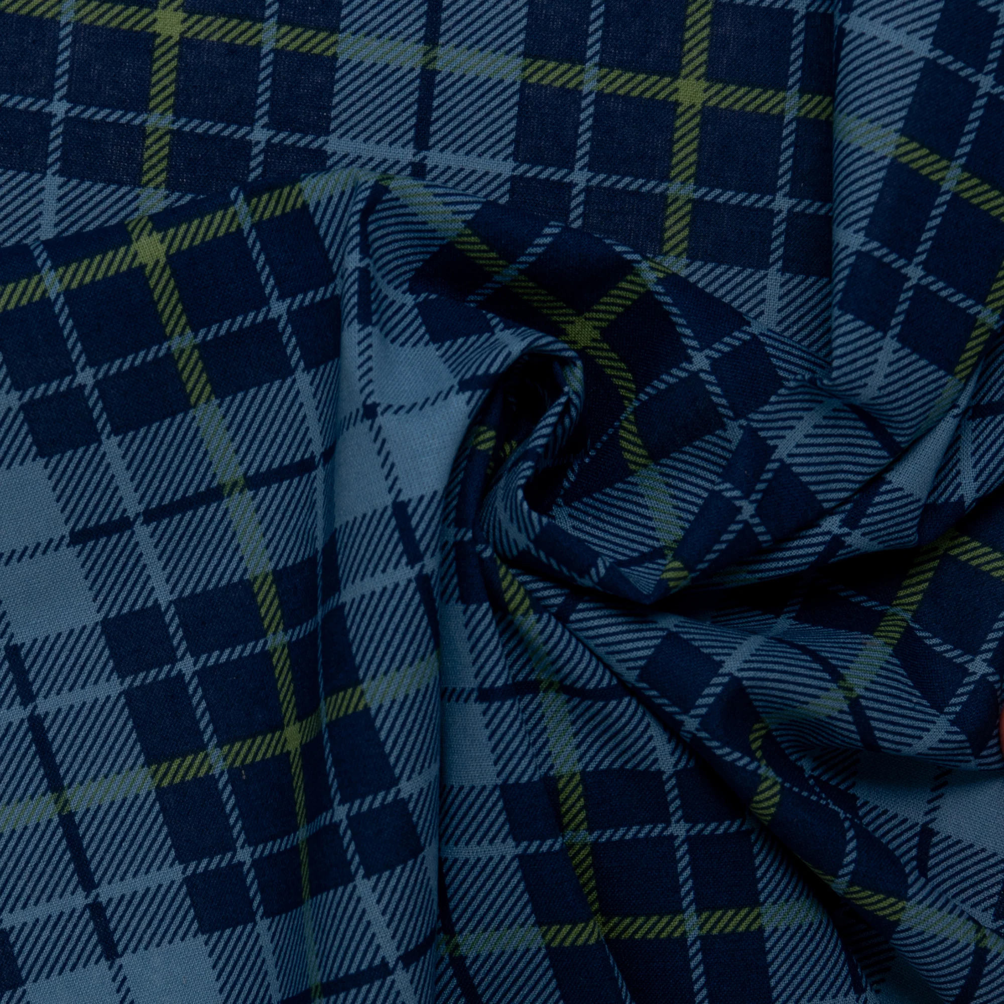 Just Basic Plaid - City Hills - Blue - Image 2