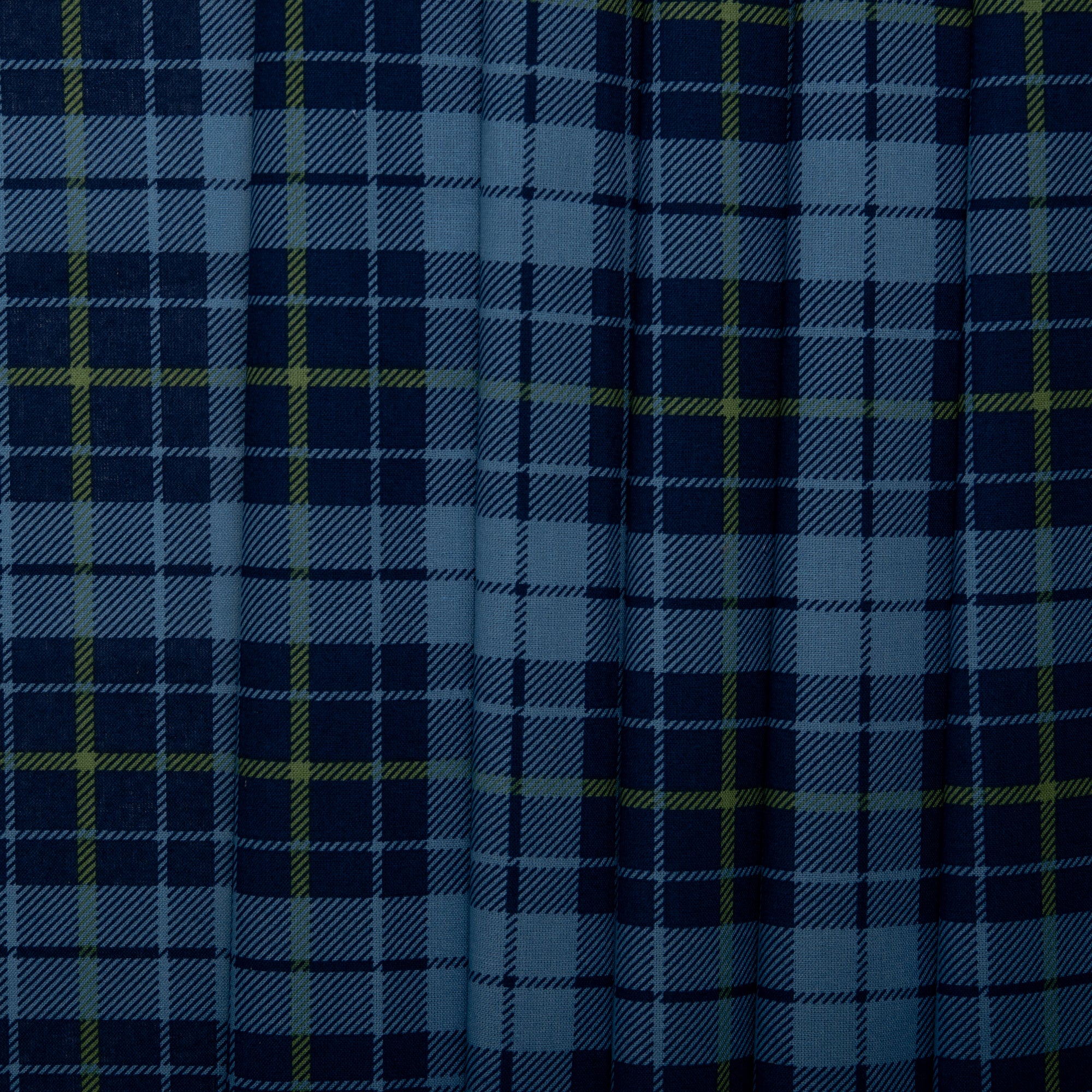 Just Basic Plaid - City Hills - Blue - Image 4
