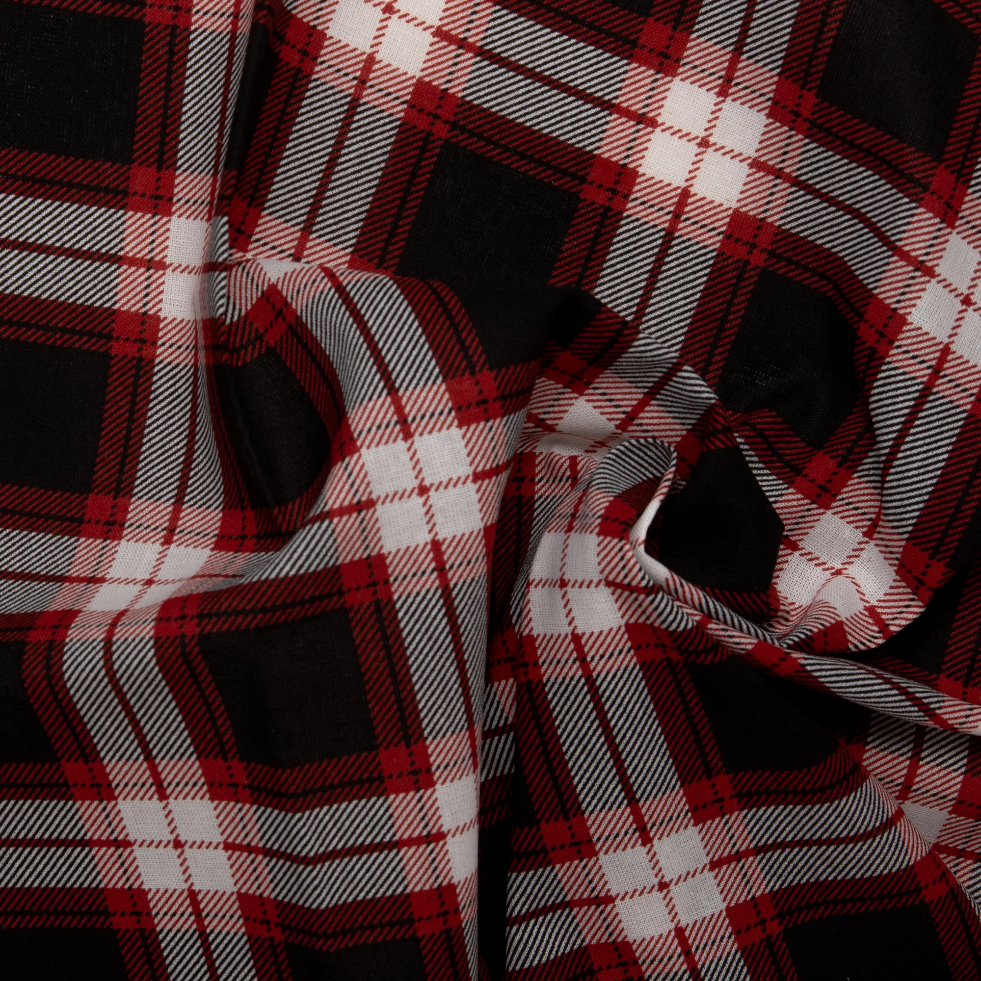 Just Basic Plaid - River park - Black - Image 2
