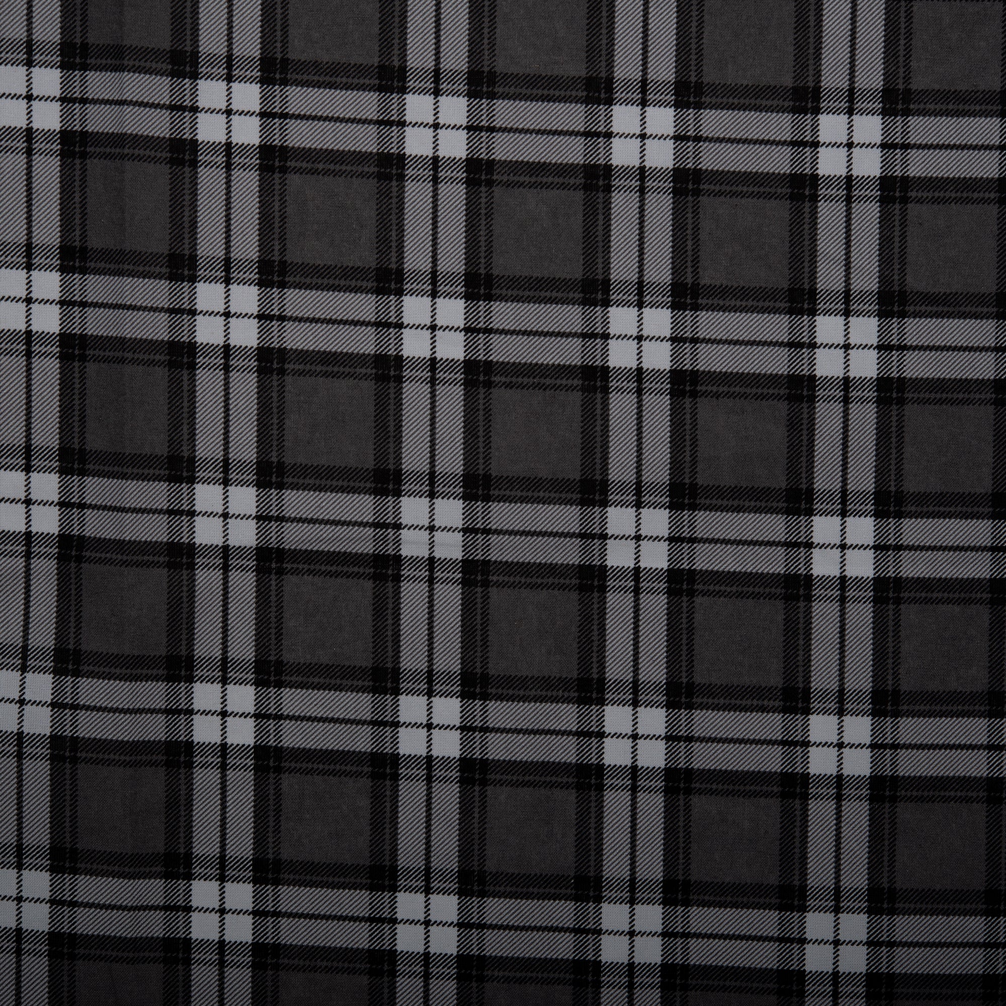 Just Basic Plaid - River park - Grey