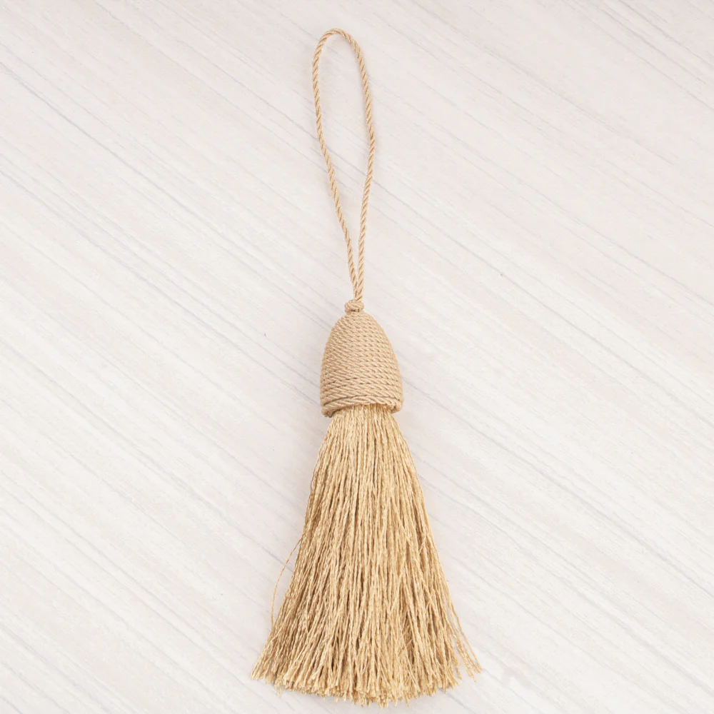 Key tassel 3 po (7,5 cm) Camel
