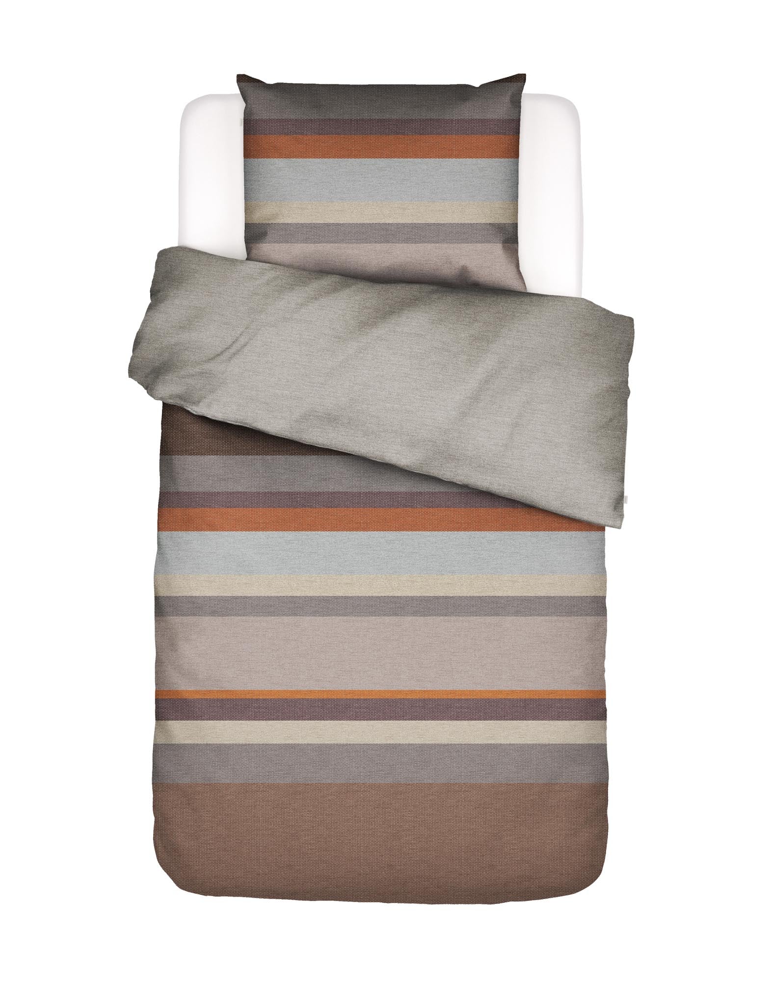 Kim - 3 pc Duvet cover - Brown