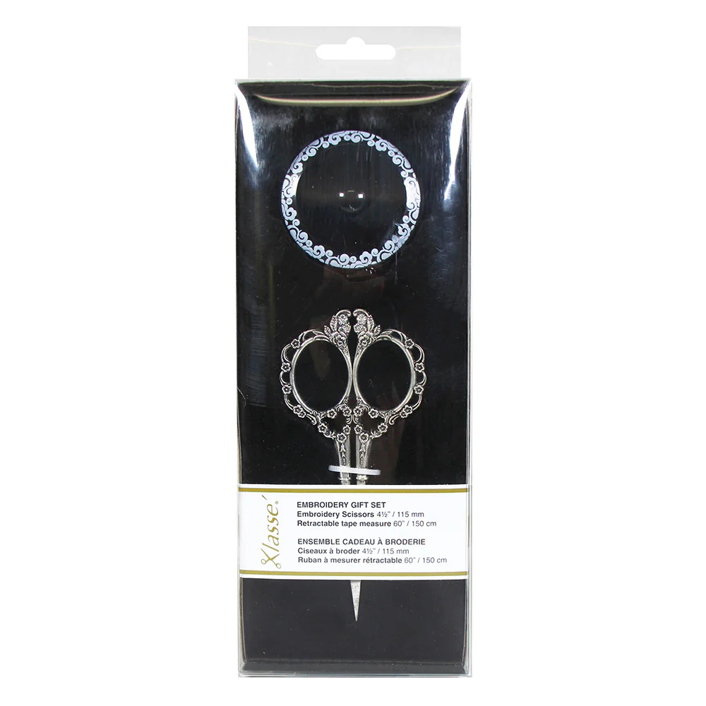 KLASSE´ 4½" Embroidery Scissors and Tape Measure Set