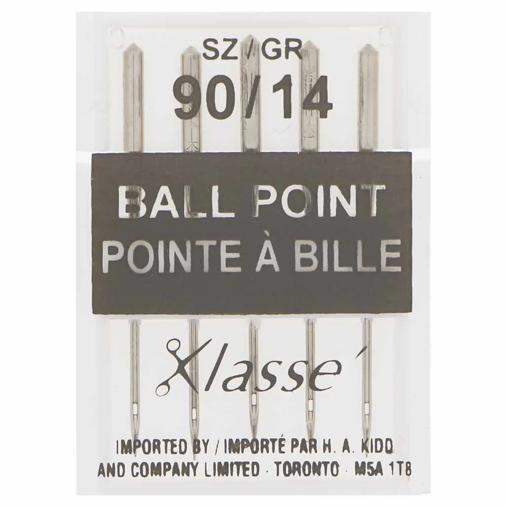 KLASSE´ Ball Point Needles Carded - Size 90/14 - 5 count - Image 2