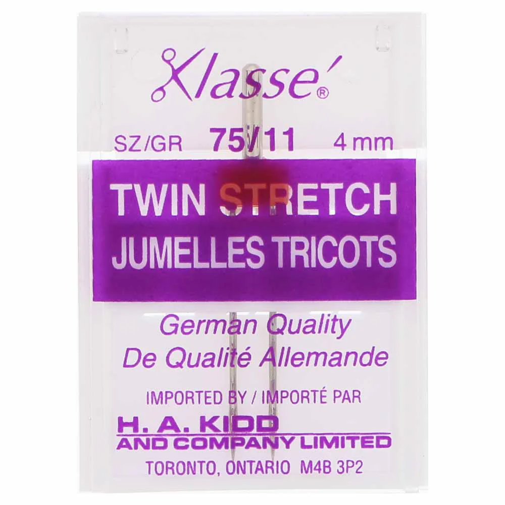 KLASSE´ Twin Stretch Carded - Size 75/11 - 4mm - Image 2