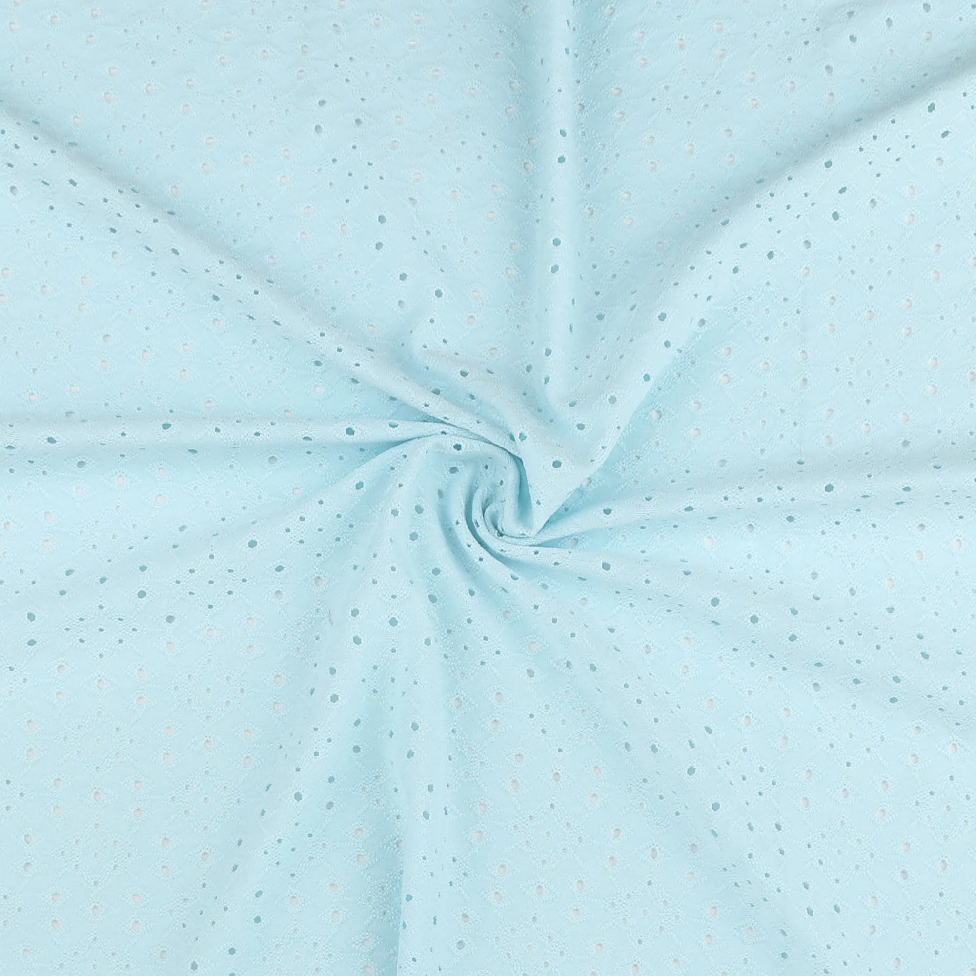 Knit Eyelet - KHLOE - 004 - Blue - Image 2