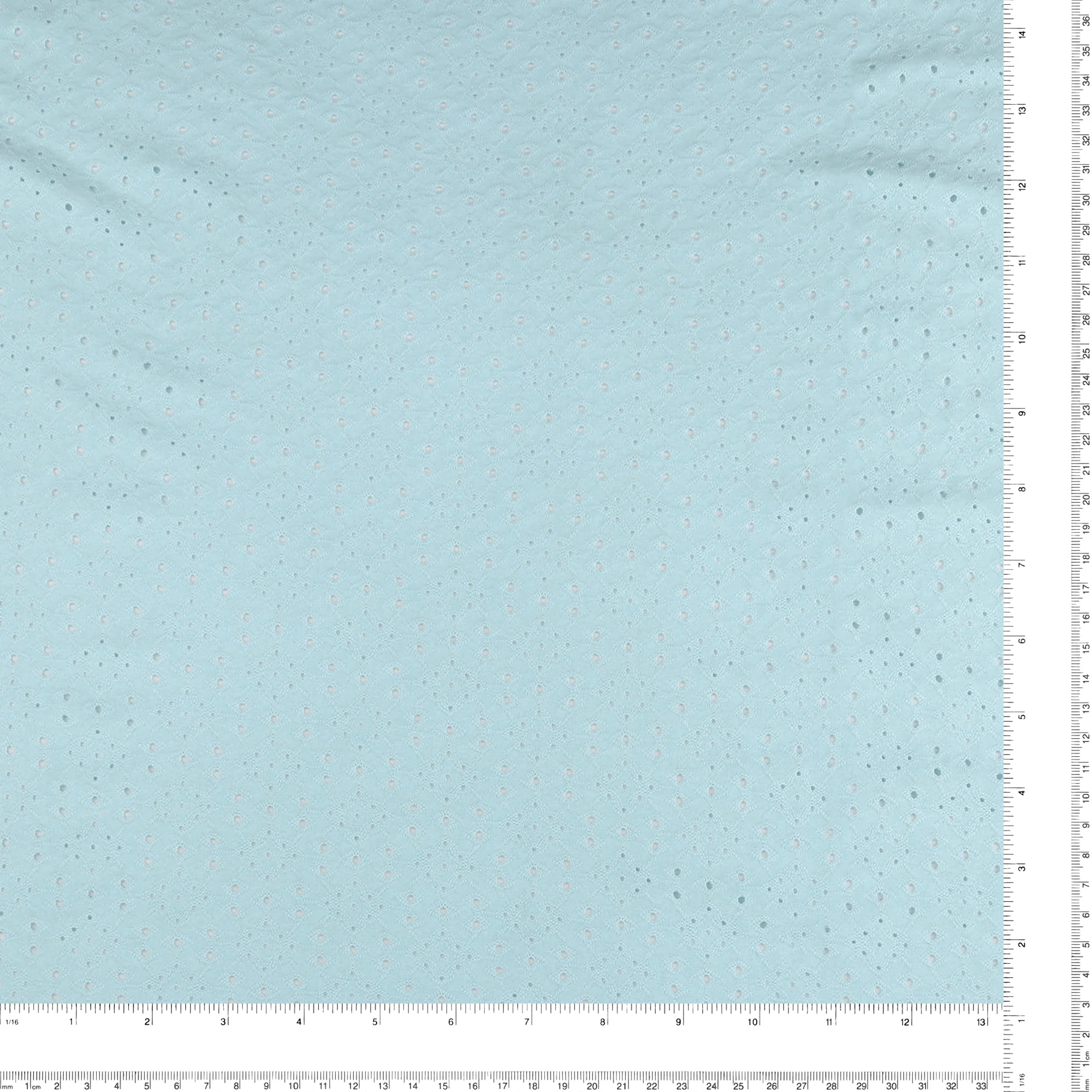 Knit Eyelet - KHLOE - 004 - Blue - Image 3