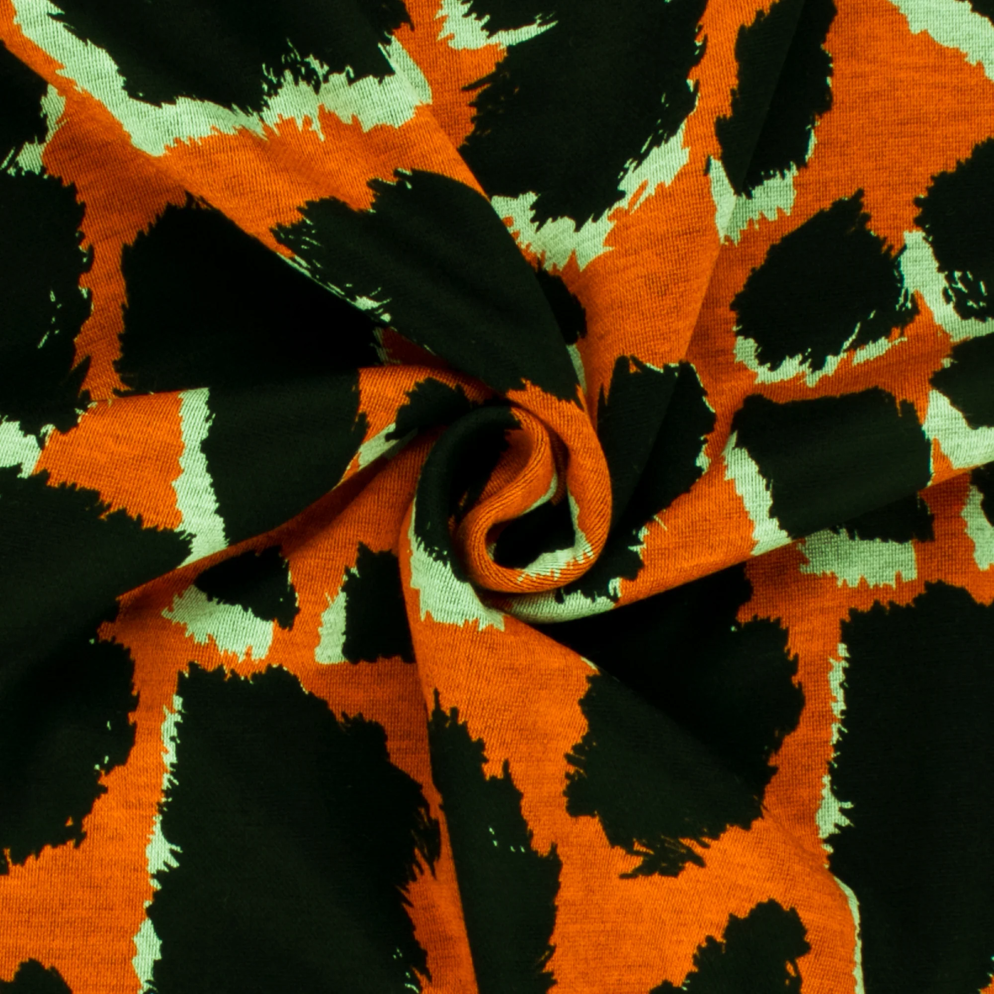 Knit Jacquard - LOUISE - 001 - Orange - Image 2