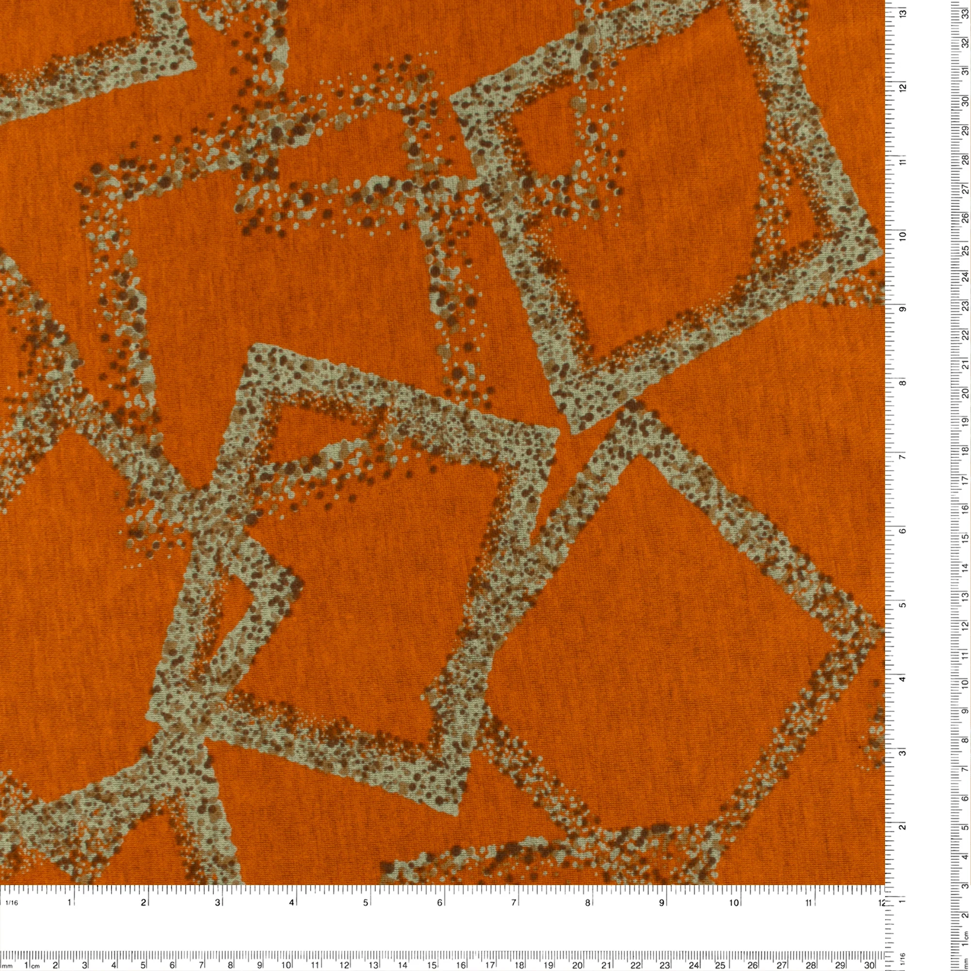 Knit Jacquard - LOUISE - 004 - Orange - Image 3