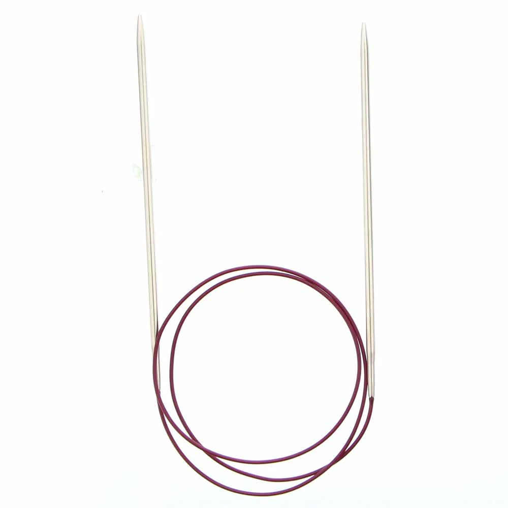 KNIT PICKS Nickel Plated Circular Knitting Needles - 80cm (32") - 3.25mm/US 3 - Image 2