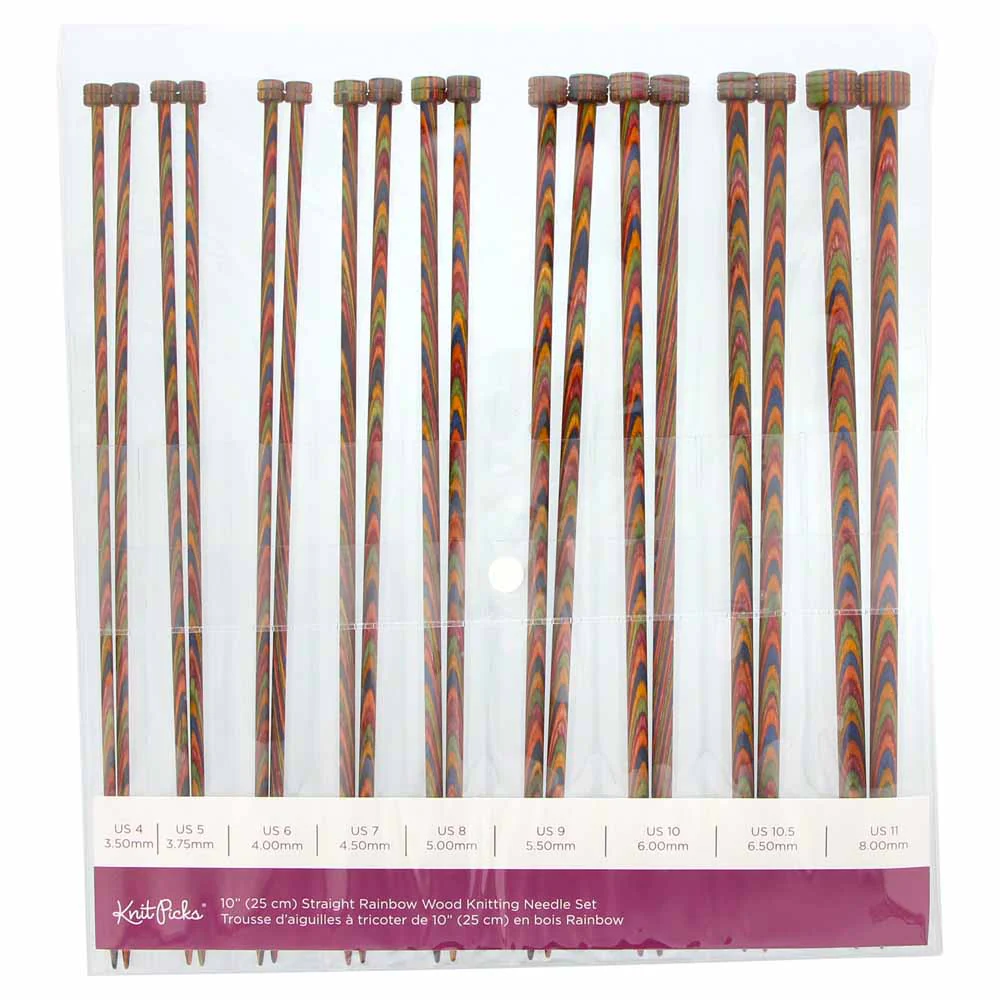 KNIT PICKS Nickel Plated Double Point Knitting Needles 20cm (8") - Set of 5 - 6.5mm/US 10.5 - Image 3