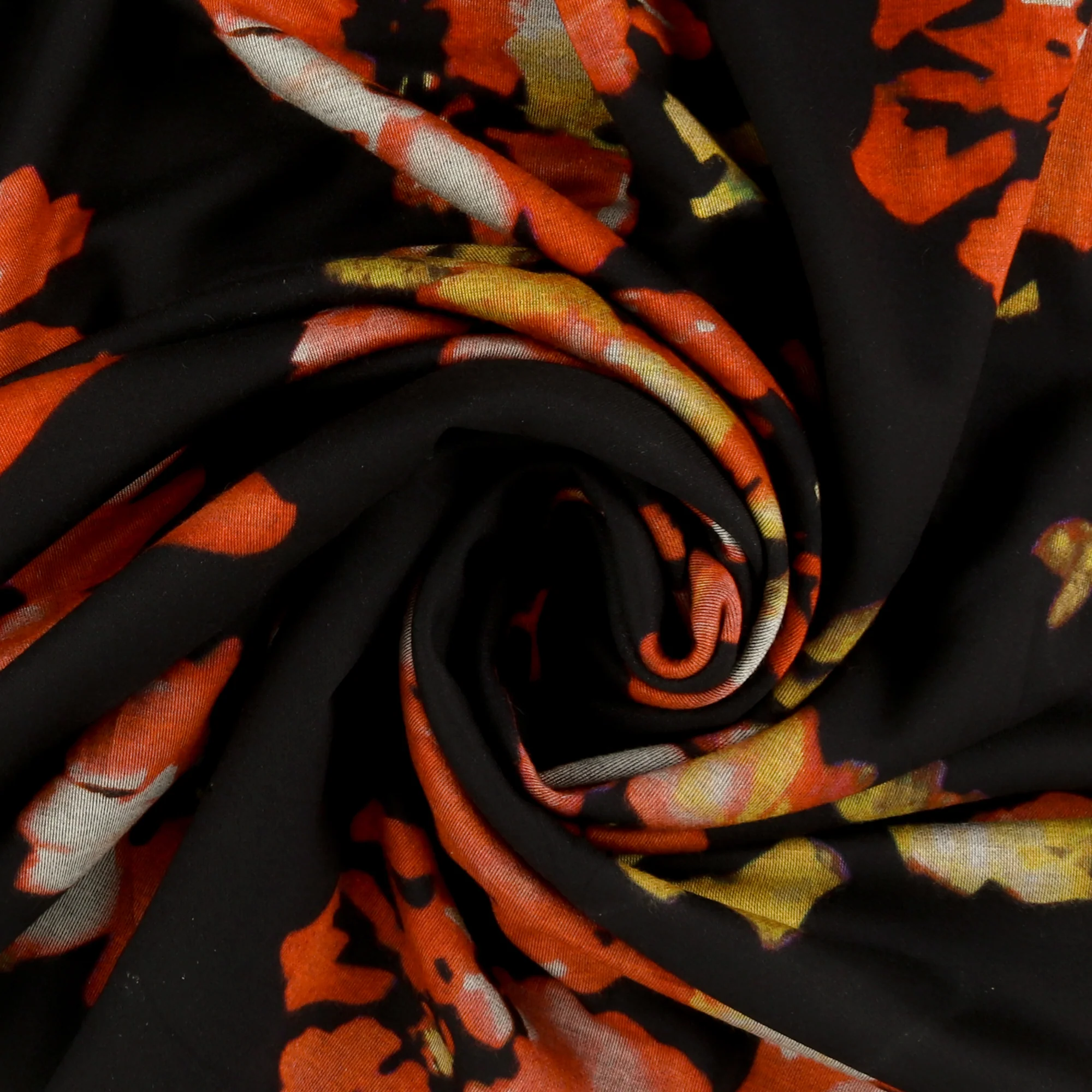 Knit Print - AUTUMN EMBERS - 003 - Black - Image 2