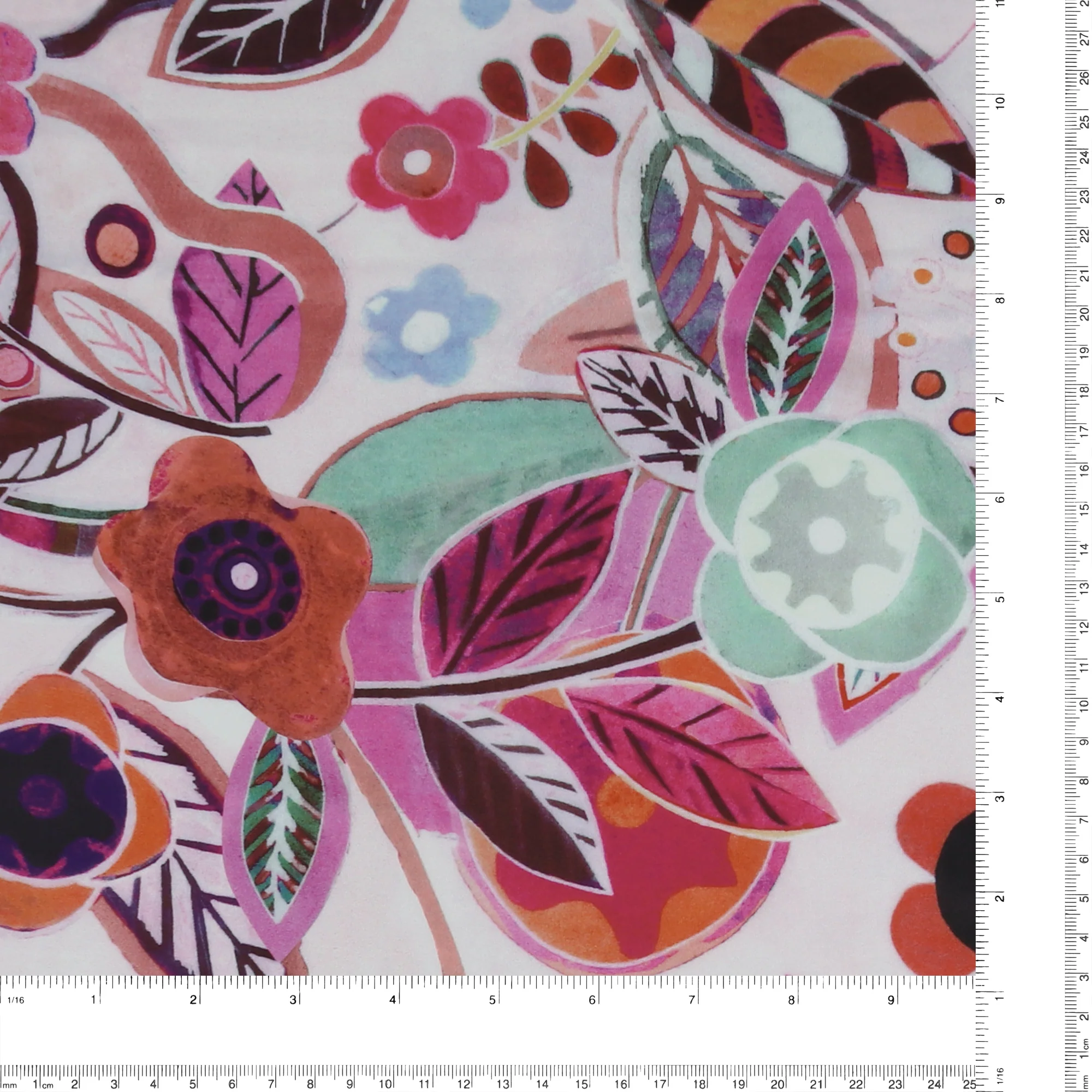 Knit Print - AZALEA - 002 - Dusty Pink - Image 3