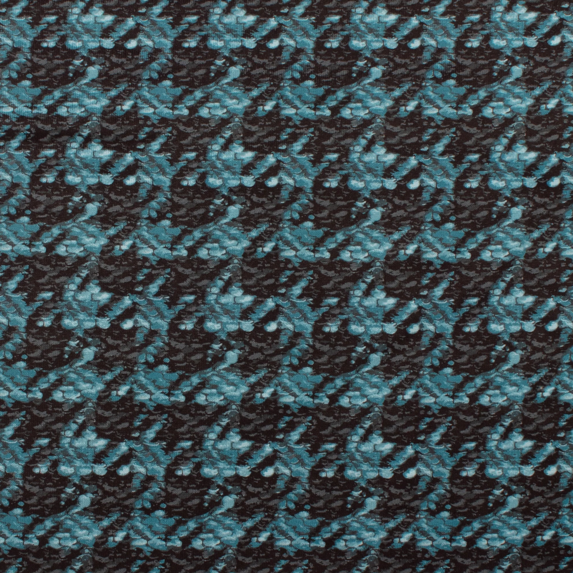 Knit Print - LORETTA - 011 - Teal