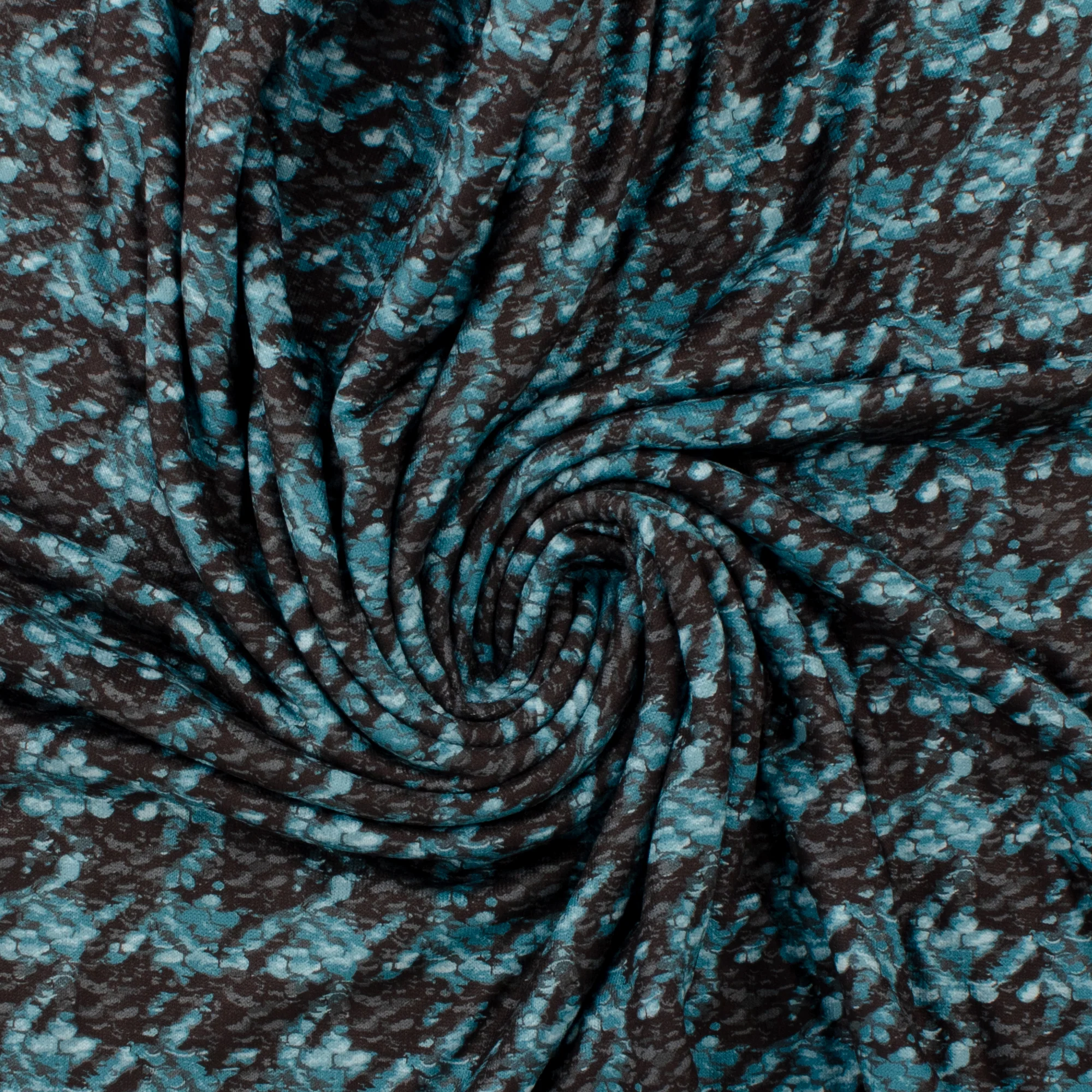 Knit Print - LORETTA - 011 - Teal - Image 2