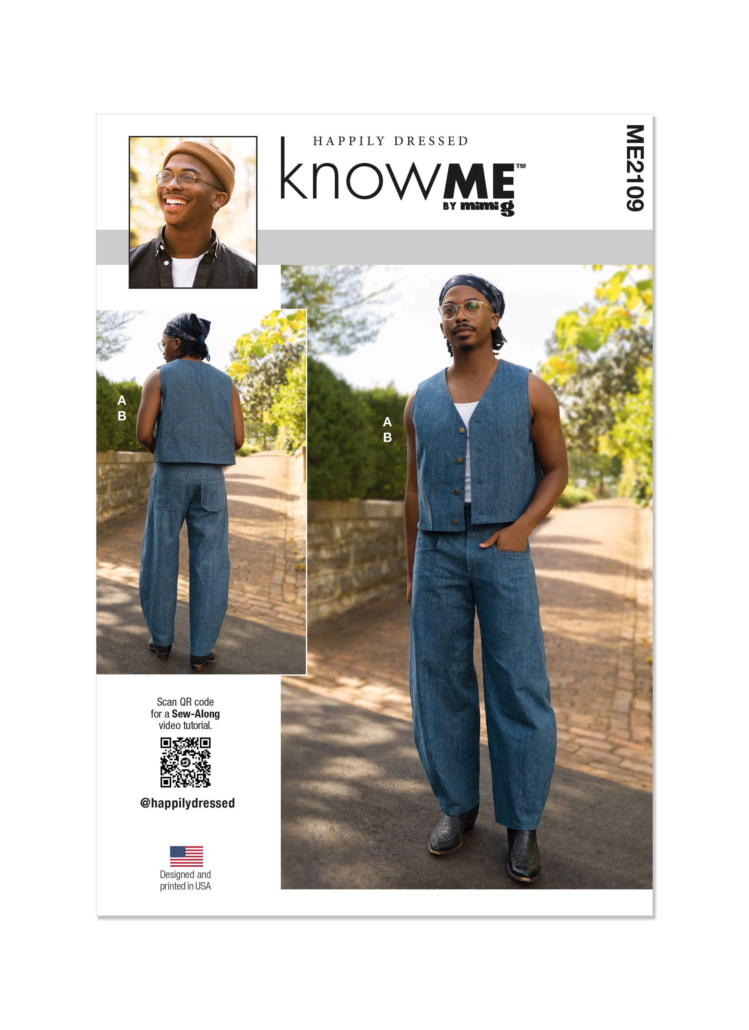 KnowMe - ME2109 MEN'S VEST AND PANTS